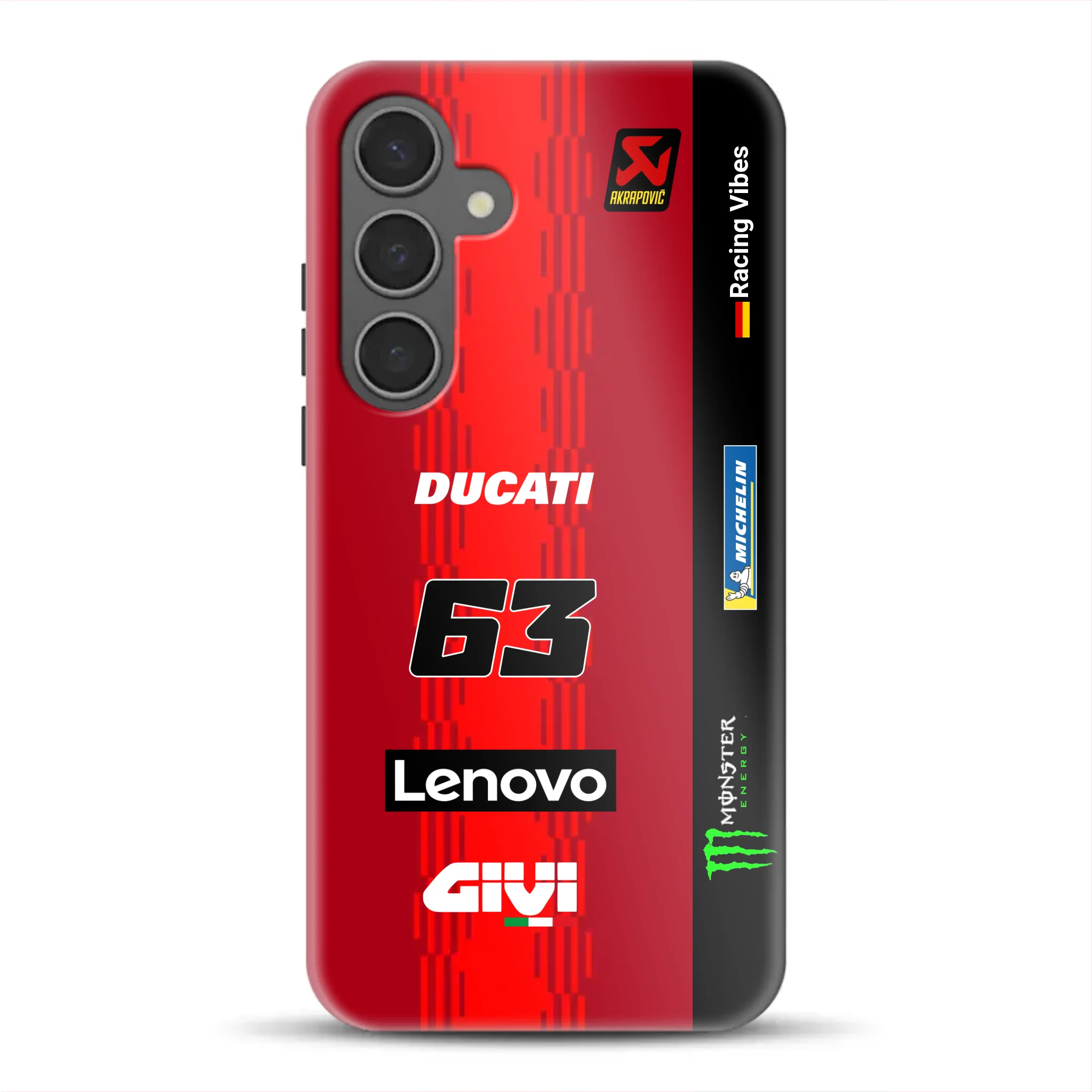 Desmosedici GP25 MotoGP 2025 Livery - Individuelle Premium Hülle für Samsung
