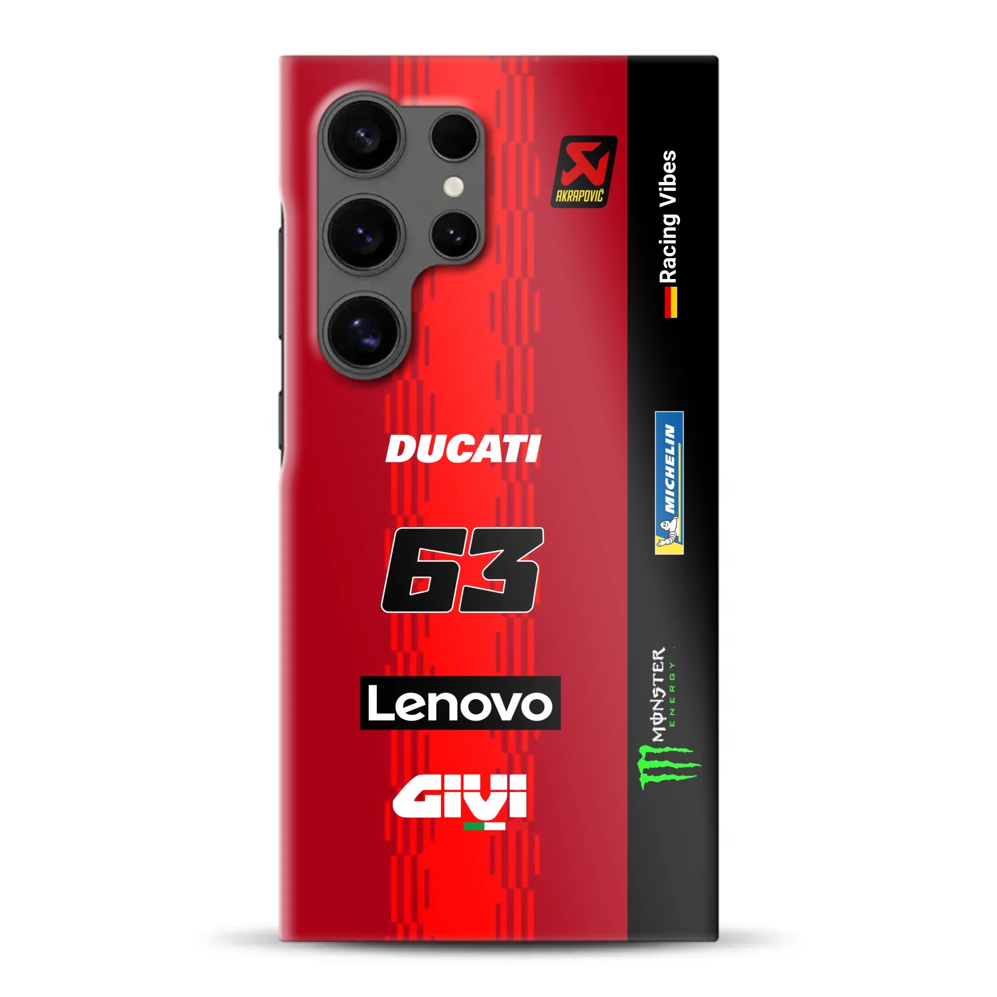 Desmosedici GP25 MotoGP 2025 Livery - Individuelle Hardcase Hülle für Samsung