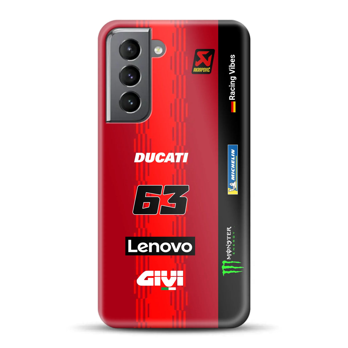 Desmosedici GP25 MotoGP 2025 Livery - Individuelle Hardcase Hülle für Samsung