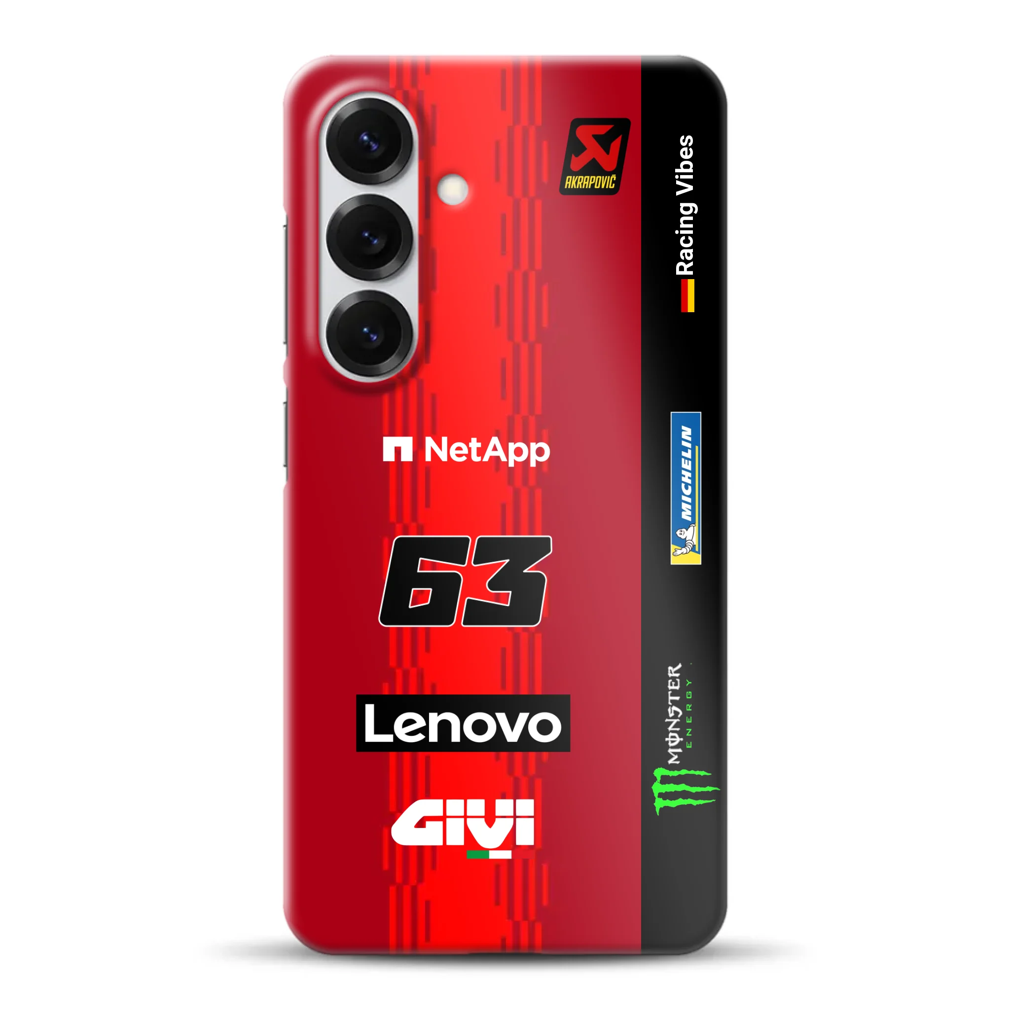 Desmosedici GP25 MotoGP 2025 Livery - Individuelle Hardcase Hülle für Samsung