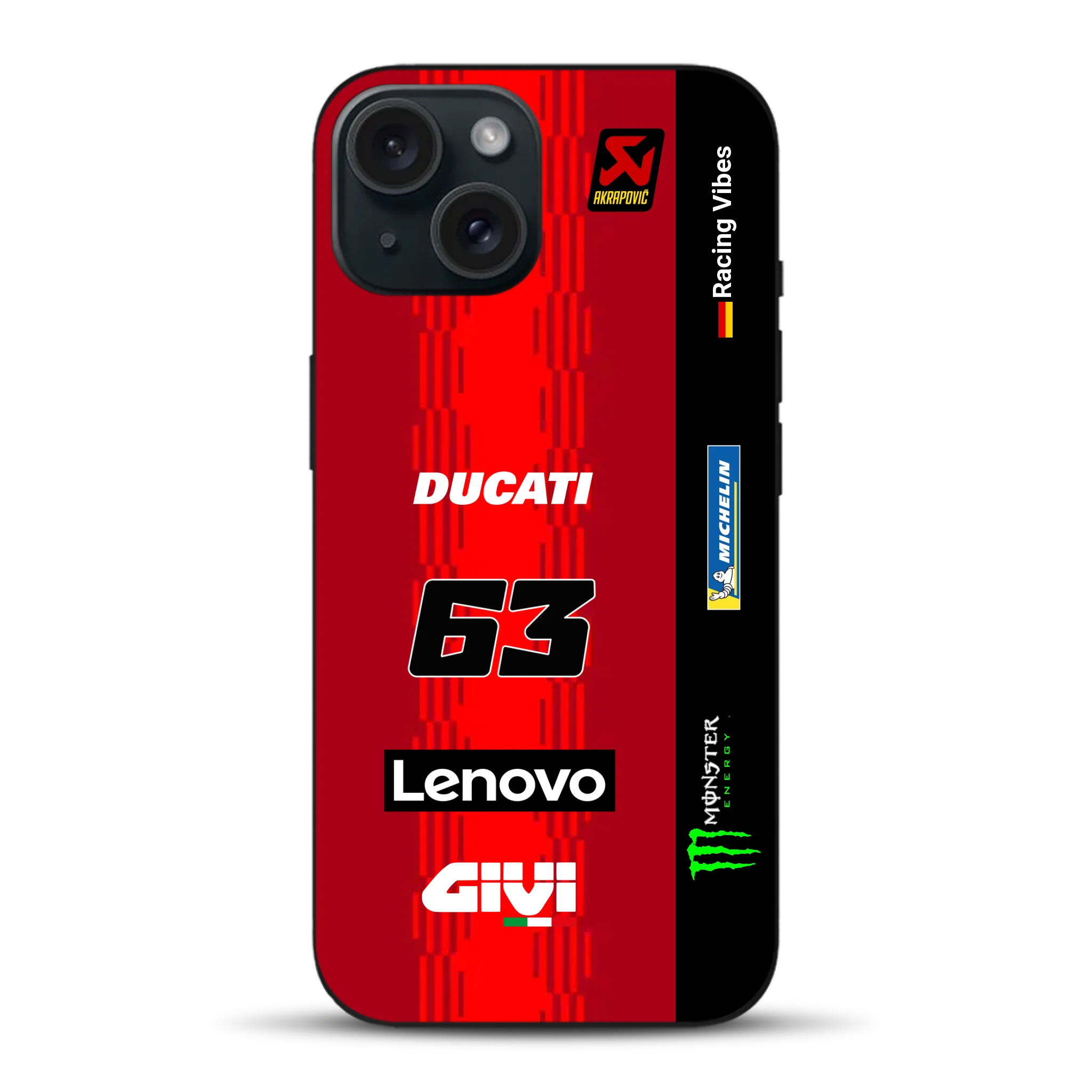 Desmosedici GP25 MotoGP 2025 Livery - Custodia per cellulare personalizzata per iPhone