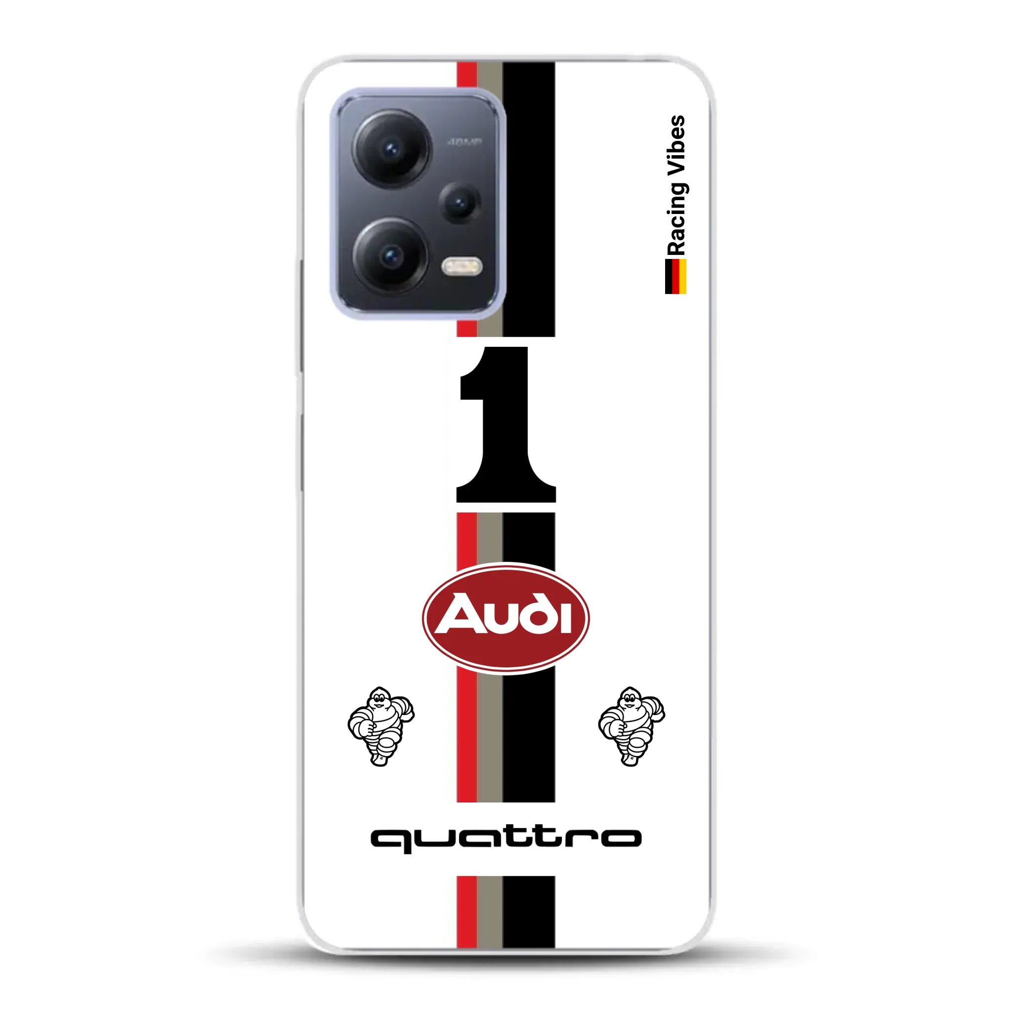 Audi Quattro S1 E2 Pikes Peak Livery - Individuelle Handyhülle für Xiaomi