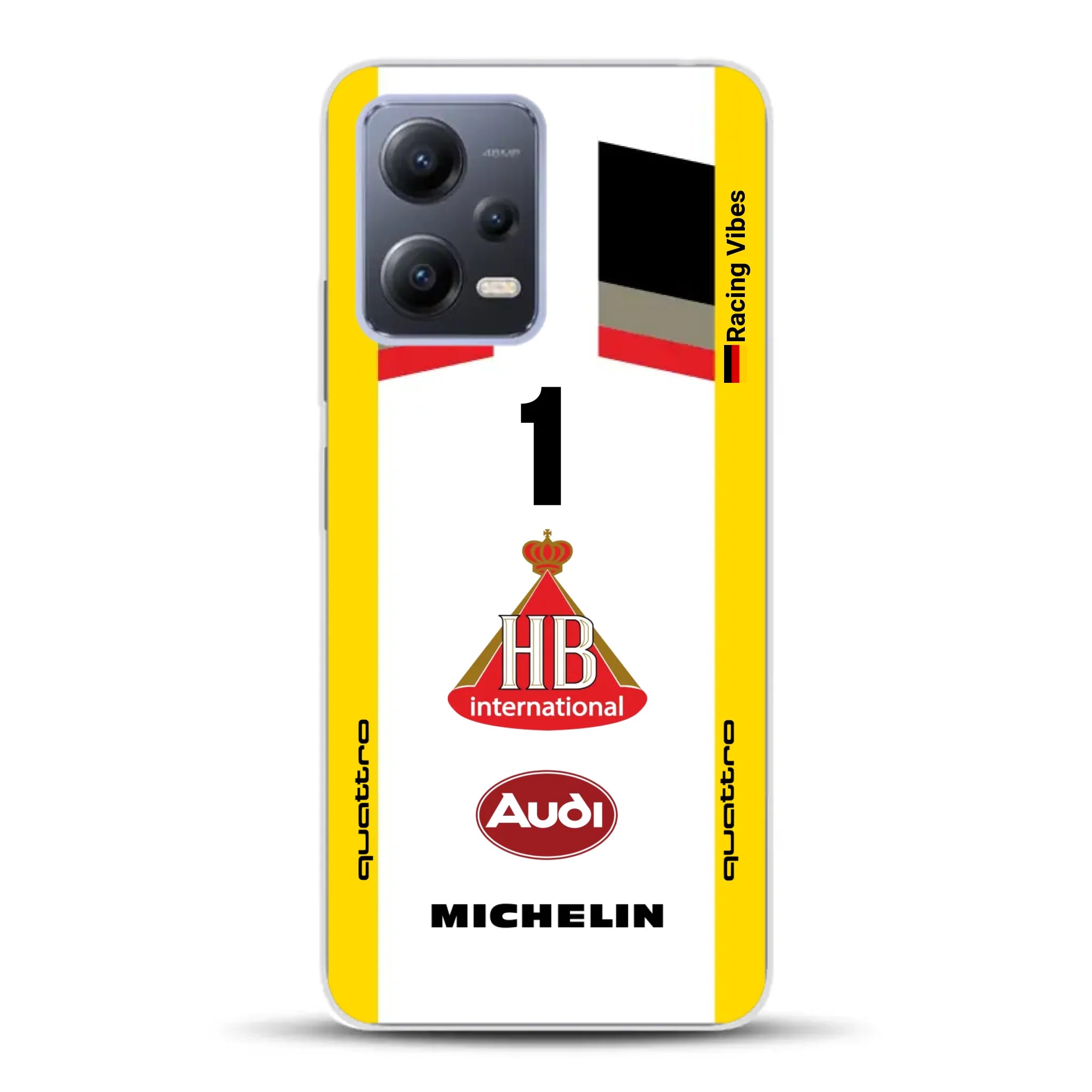 Audi Quattro S1 E2 Gruppe B Livery - Individuelle Handyhülle für Xiaomi