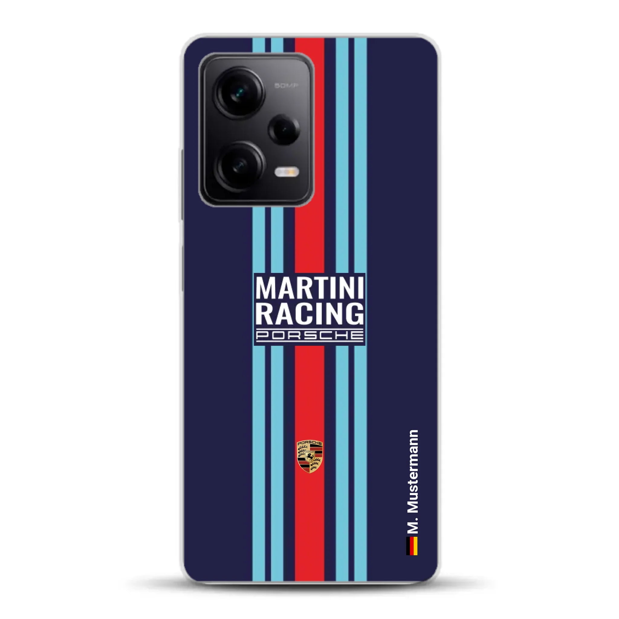Martini Porsche Livery #2 - Custodia per cellulare personalizzata per Xiaomi