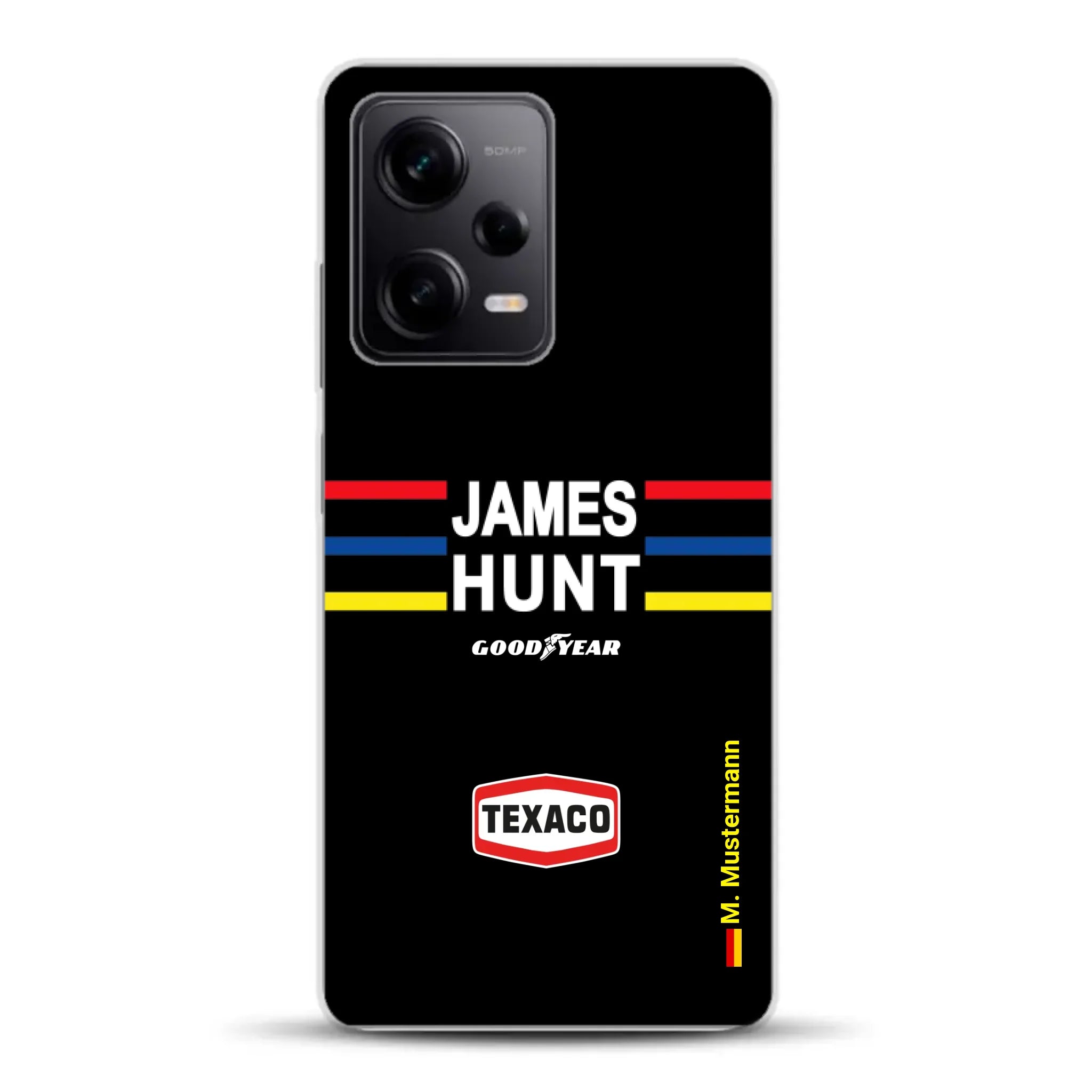 James Hunt Helm Livery - Individuelle Handyhülle für Xiaomi