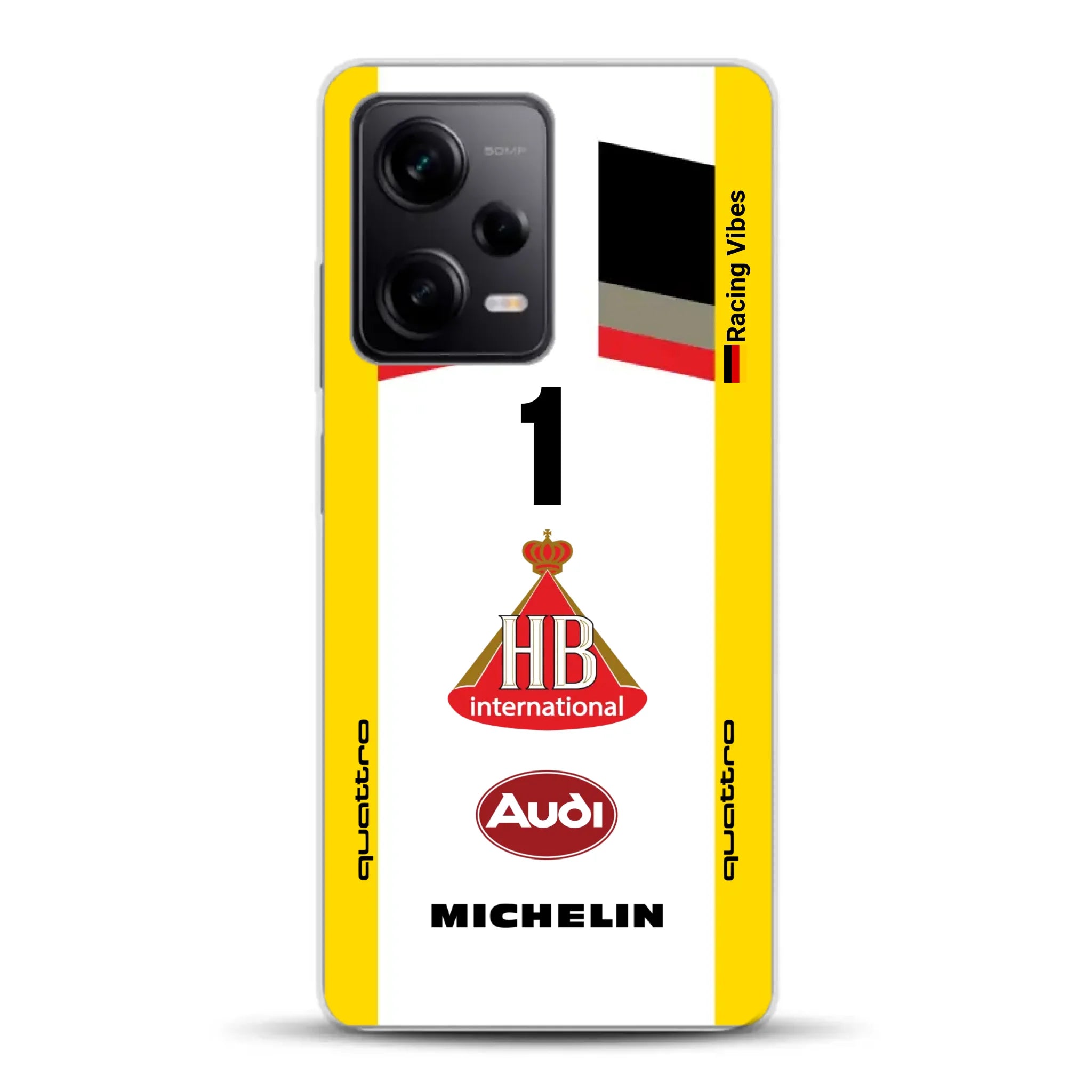 Audi Quattro S1 E2 Gruppe B Livery - Custodia per cellulare personalizzata per Xiaomi