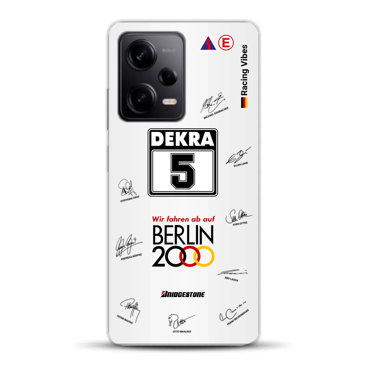 190E DTM 1992 Berlin 2000 Ellen Lohr Livery - Custodia per cellulare personalizzata per Xiaomi