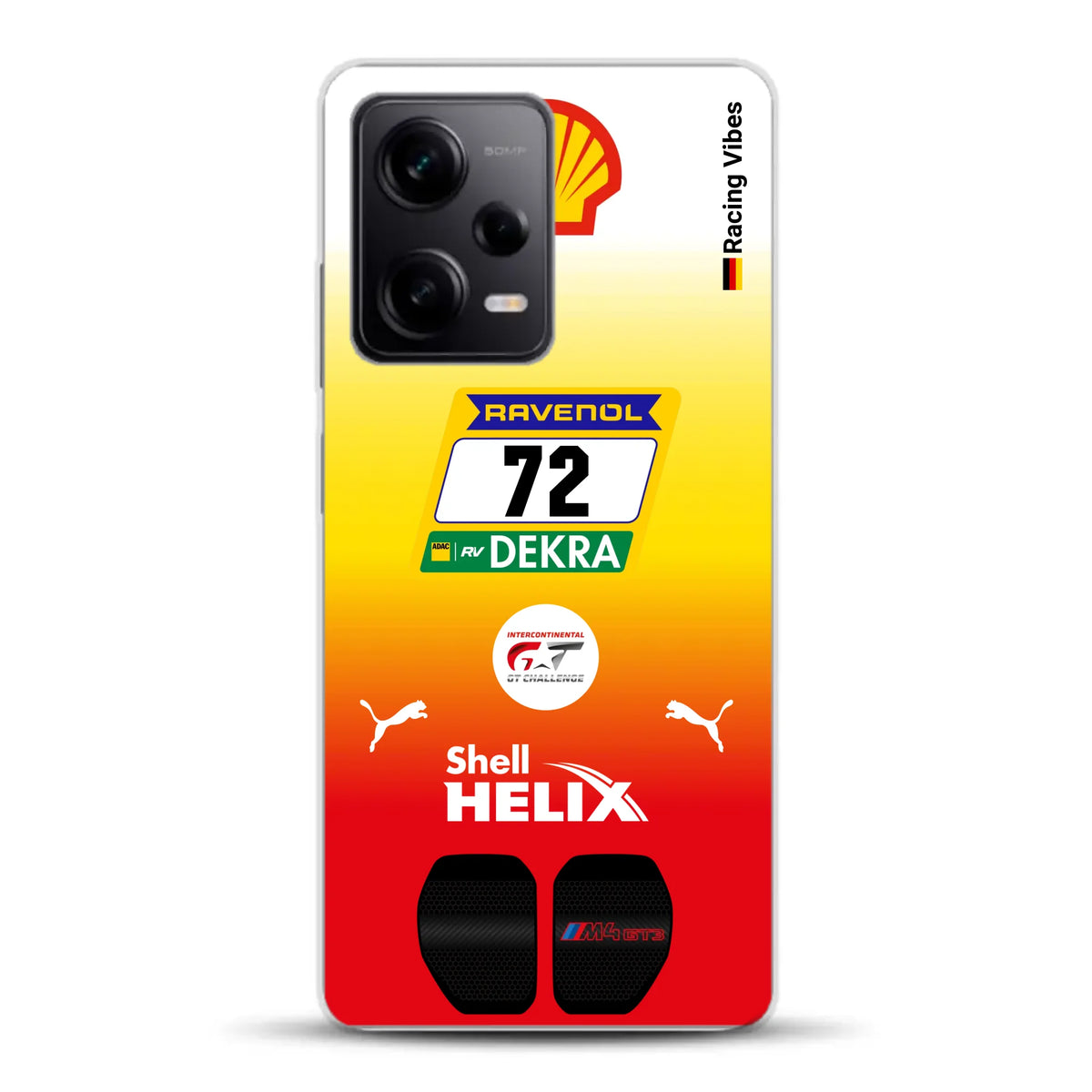 RMG M4 GT3 #72 24h Nürburgring 2024 Livery - Custodia per cellulare personalizzata per Xiaomi
