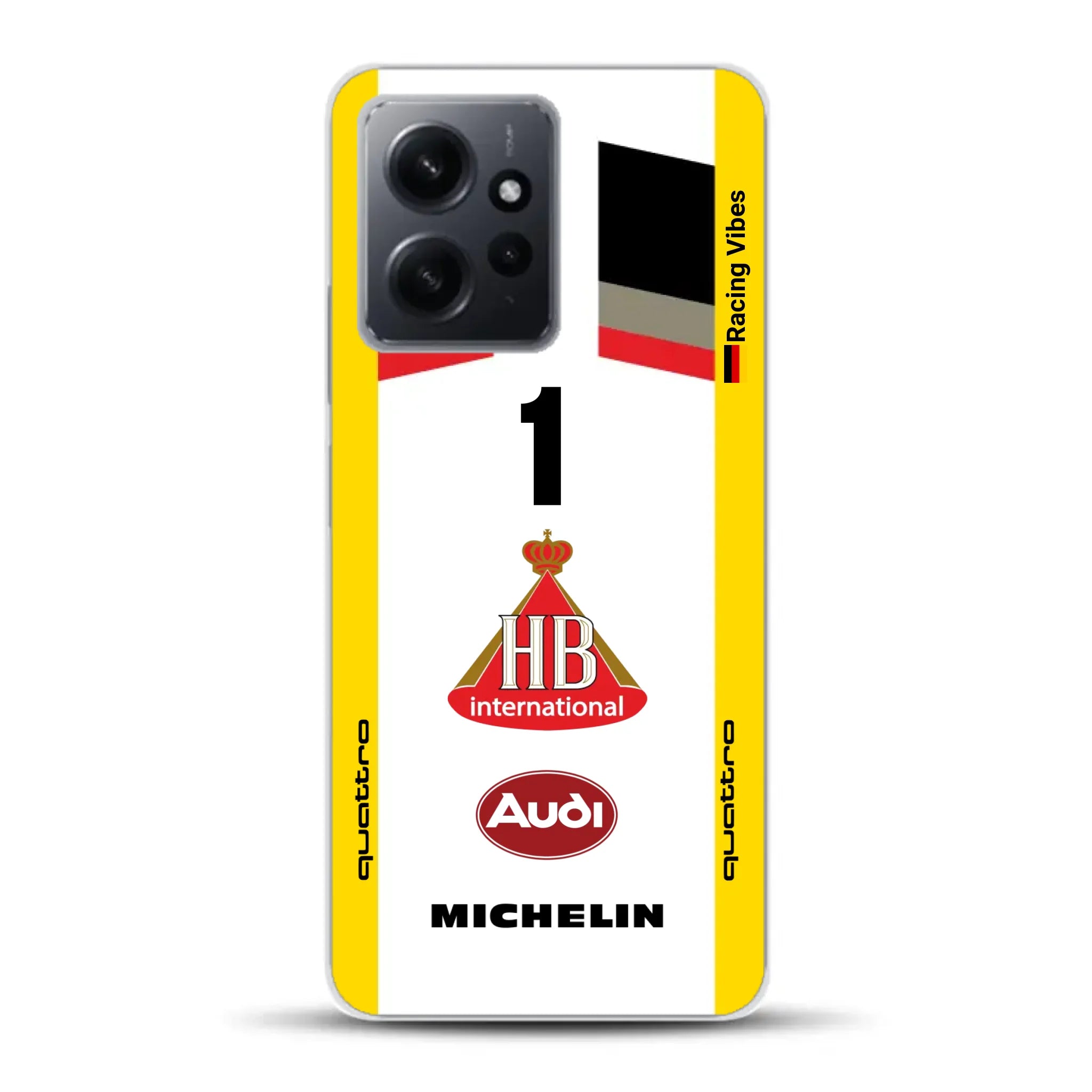 Audi Quattro S1 E2 Gruppe B Livery - Individuelle Handyhülle für Xiaomi