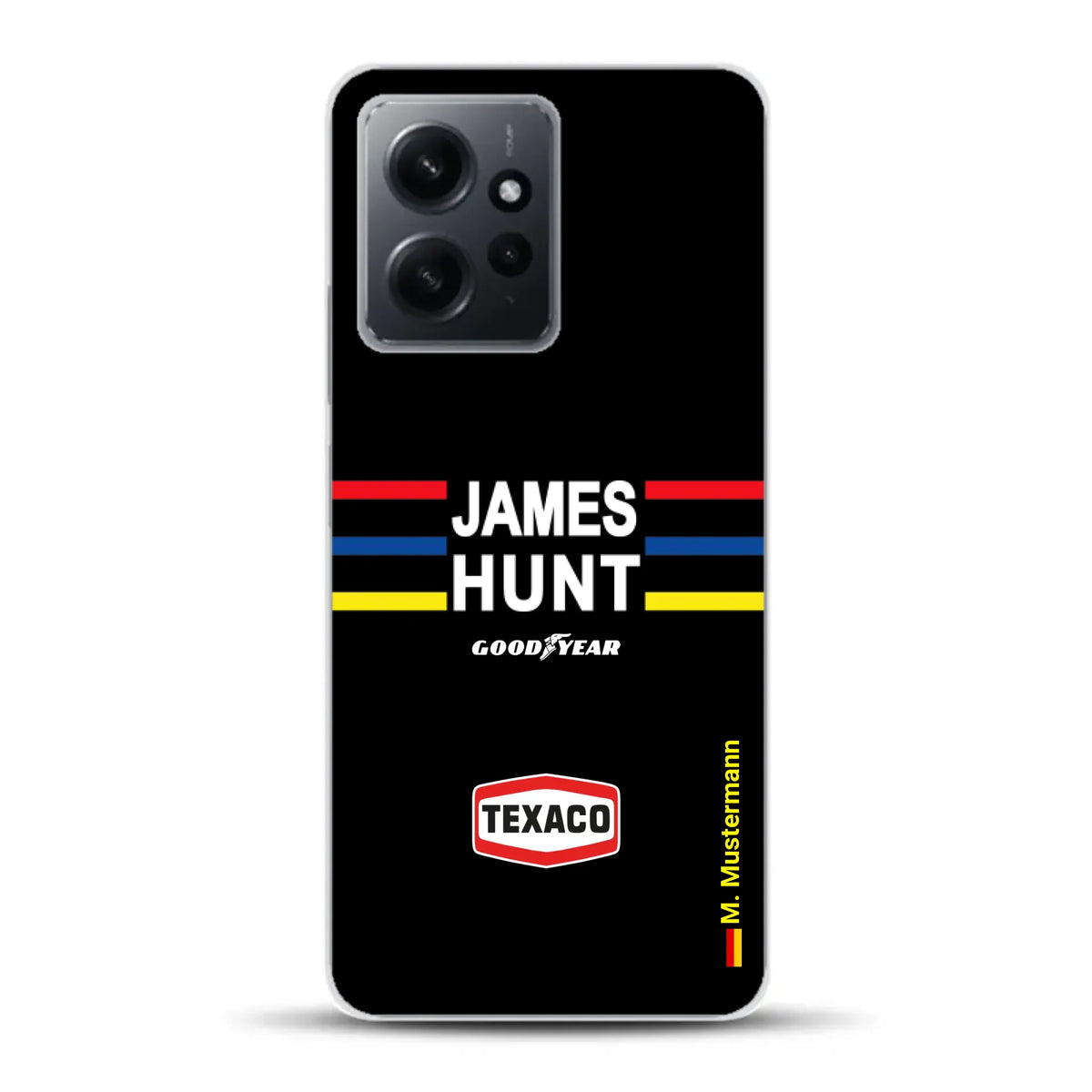 James Hunt Helm Livery - Individuelle Handyhülle für Xiaomi