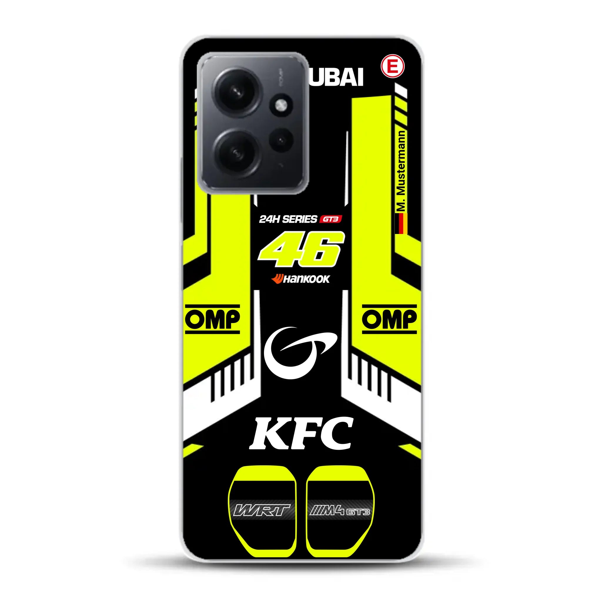 M4 GT3 #46 24h Dubai 2023 Rossi Livery - Custodia per cellulare personalizzata per Xiaomi