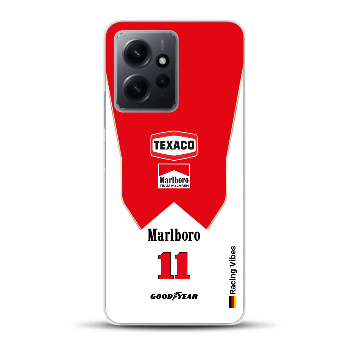 James Hunt McLaren M23 Livery - Individuelle Handyhülle für Xiaomi
