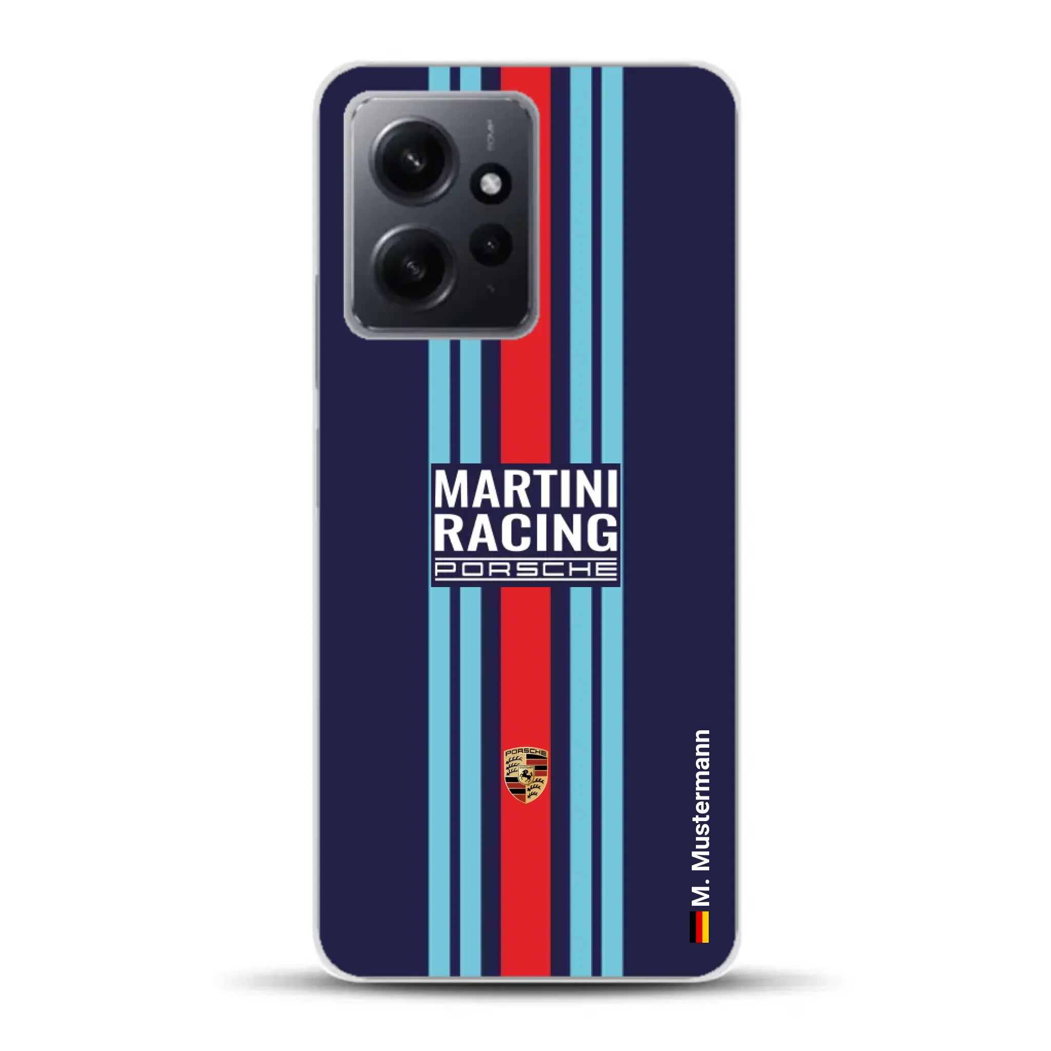 Martini Porsche Livery #2 - Custodia per cellulare personalizzata per Xiaomi