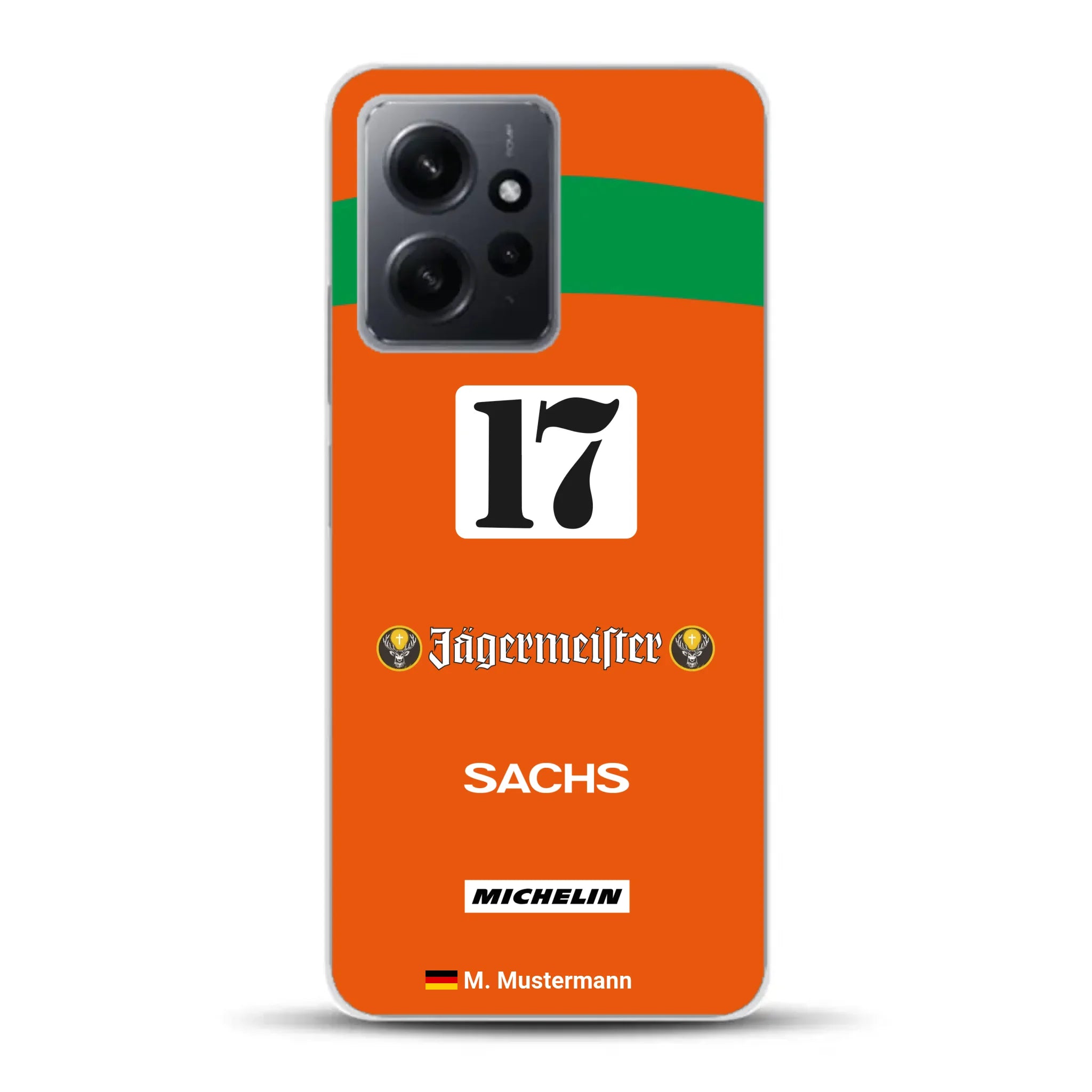 Brun Porsche 962 Livery - Personnalisé coque pour Xiaomi