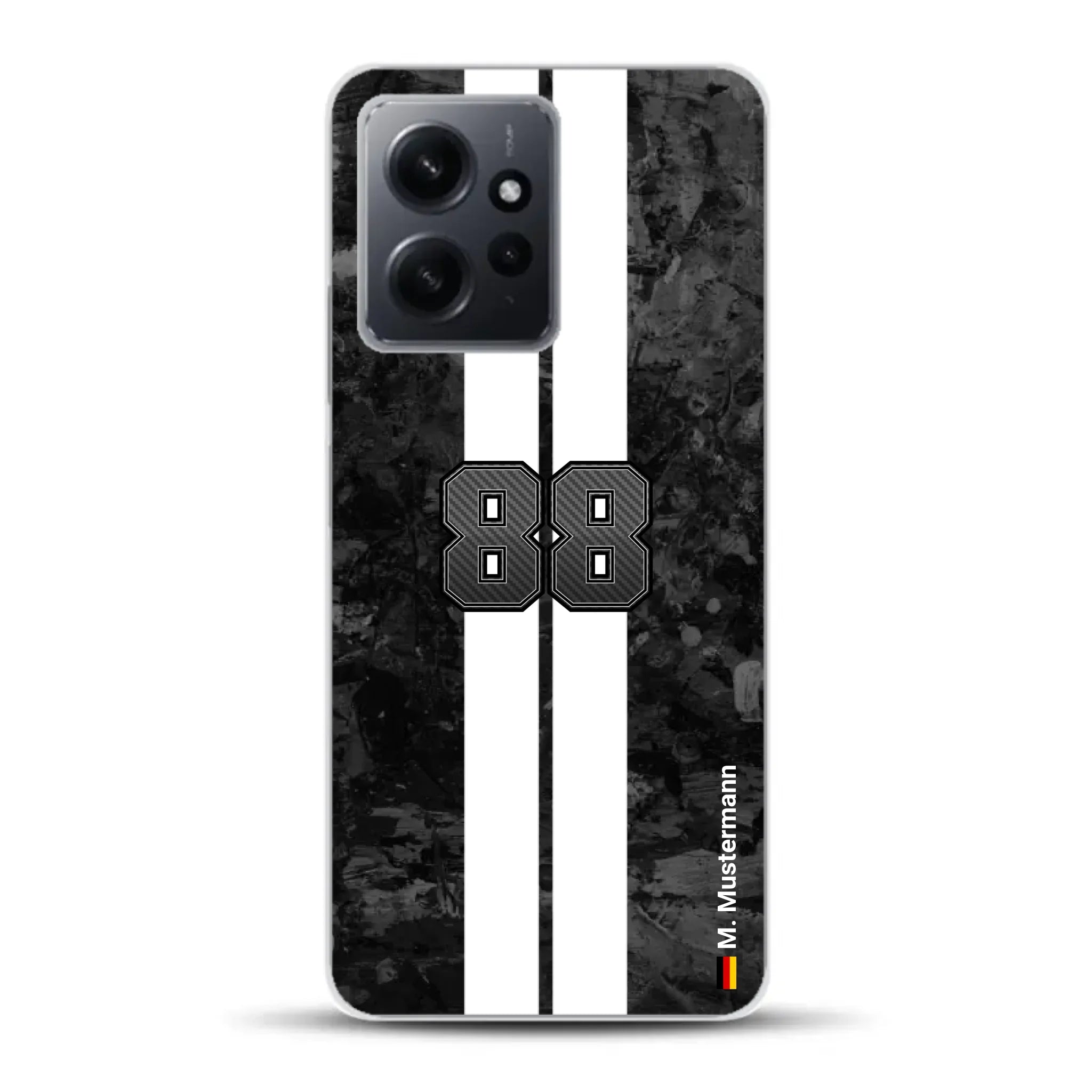 Stile carbonio #2 - Custodia per cellulare personalizzata per Xiaomi