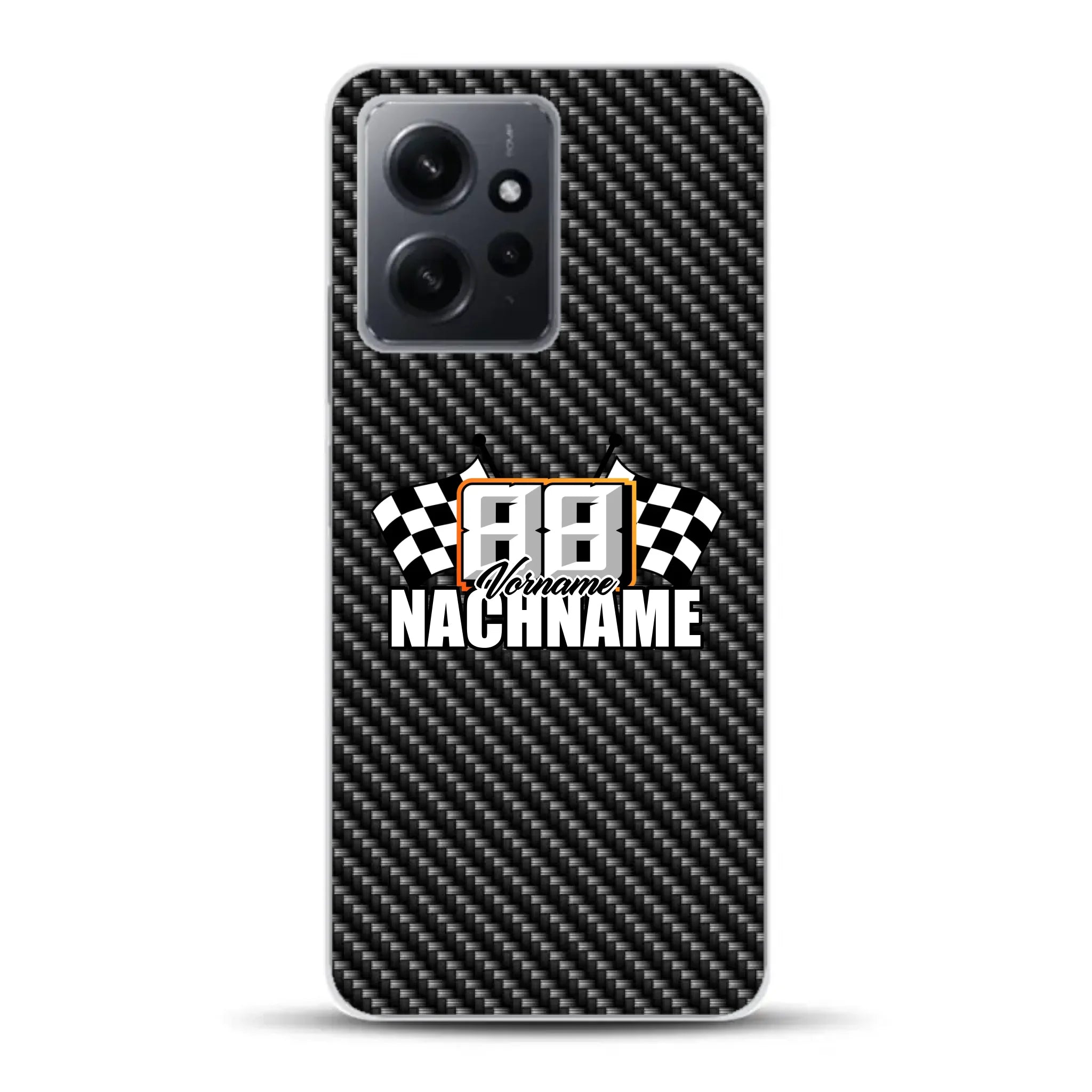 Carbon style #1 - Custom phone case for Xiaomi