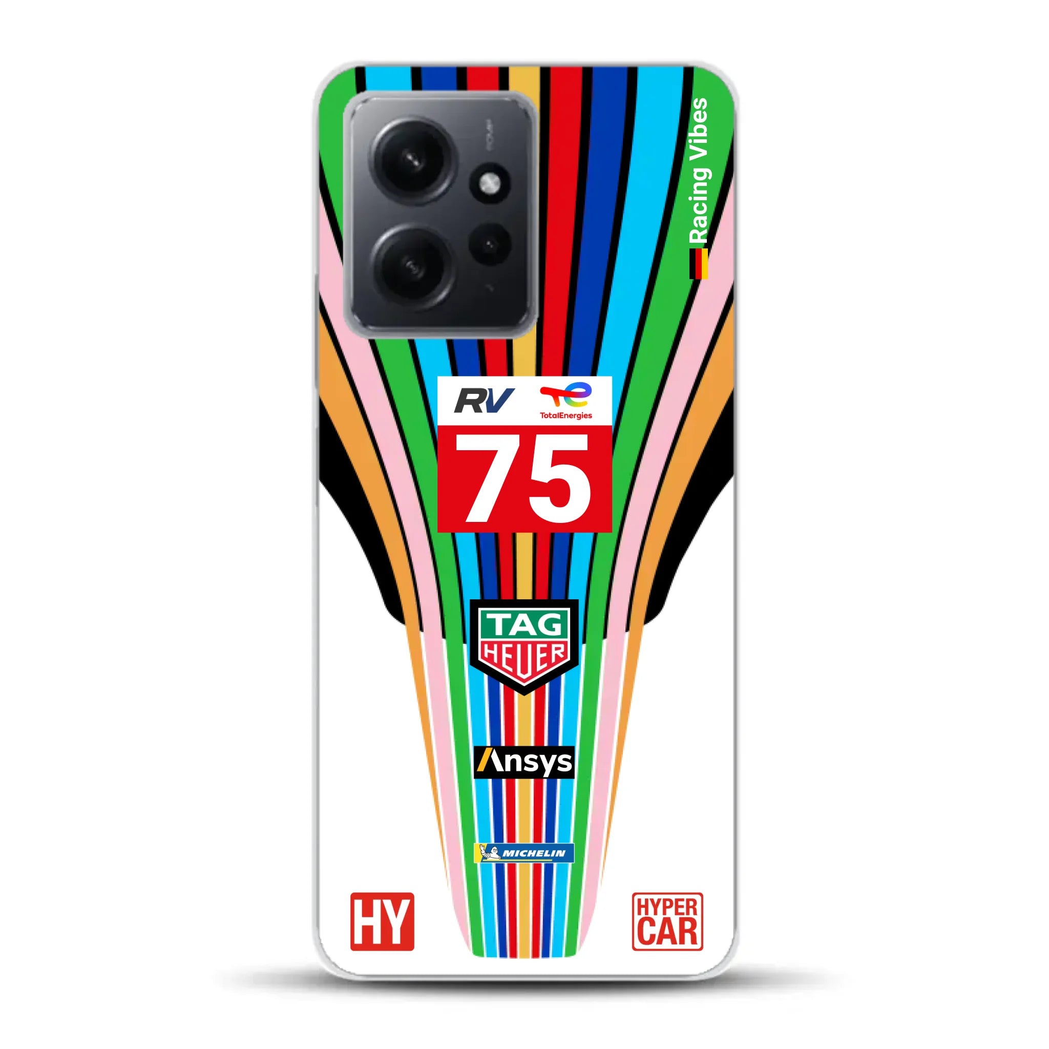 Porsche 963 #75 2023 Livery - Custodia per cellulare personalizzata per Xiaomi