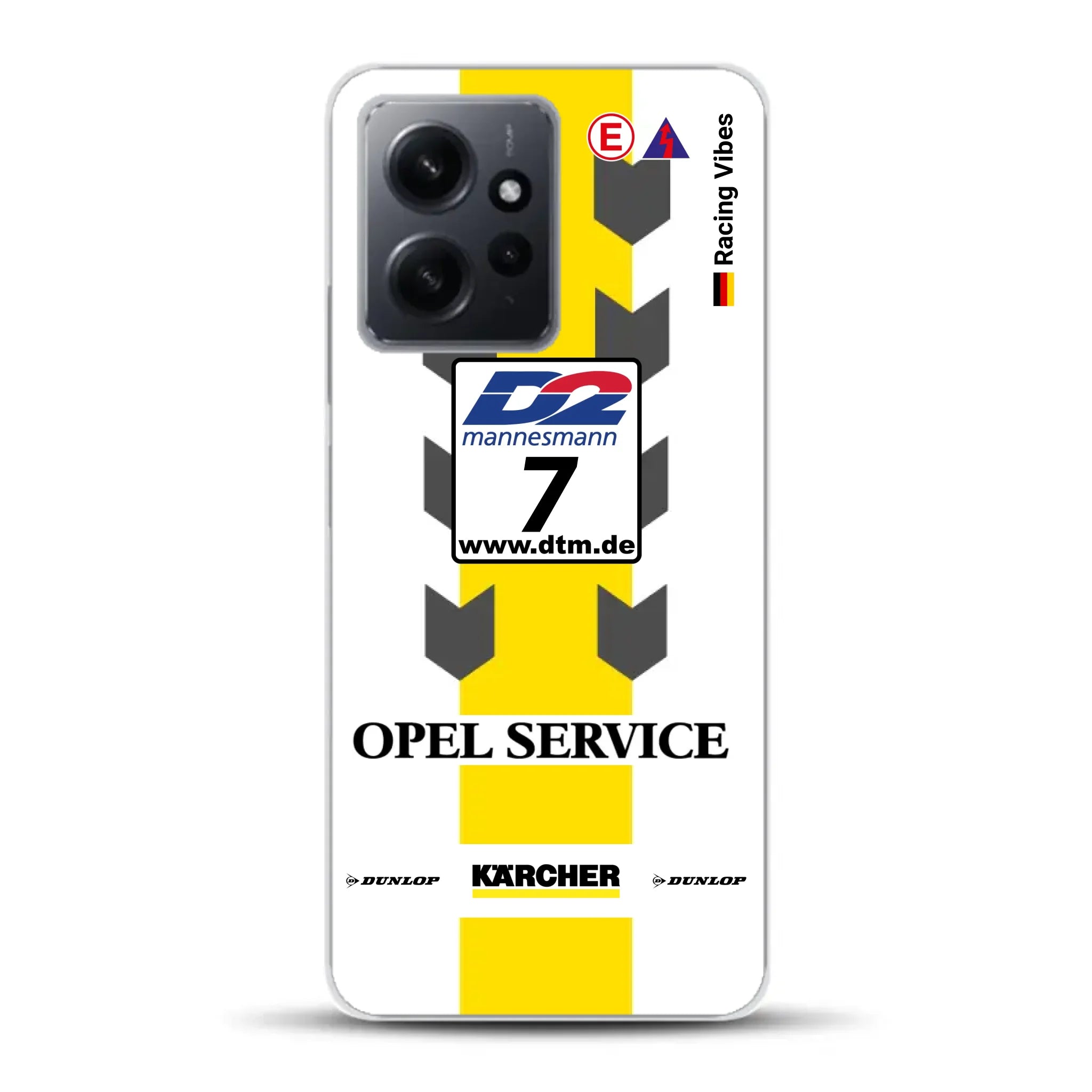 Astra V8 Coupé DTM #7 Team Phoenix 2000 Livery - Custodia per cellulare personalizzata per Xiaomi