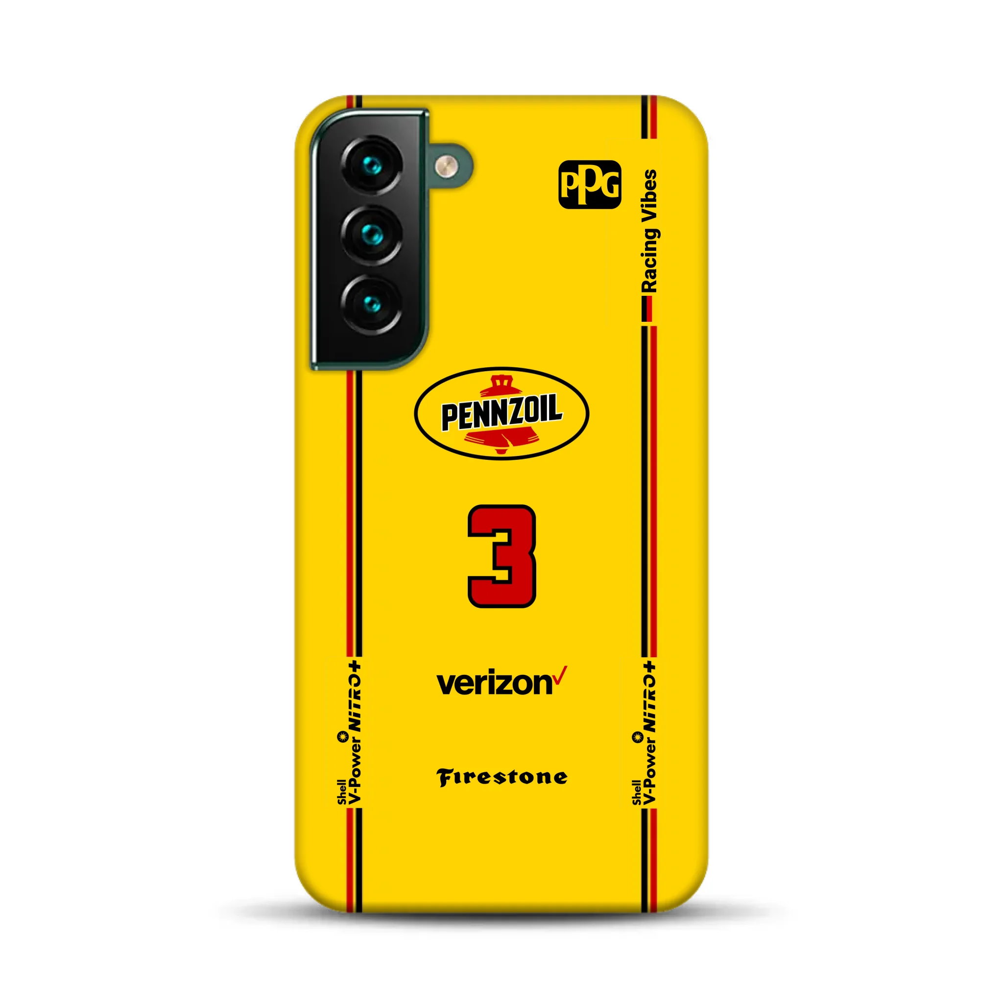 Yellow Submarine Racing Livery - Individuelle Premium Hülle für Samsung