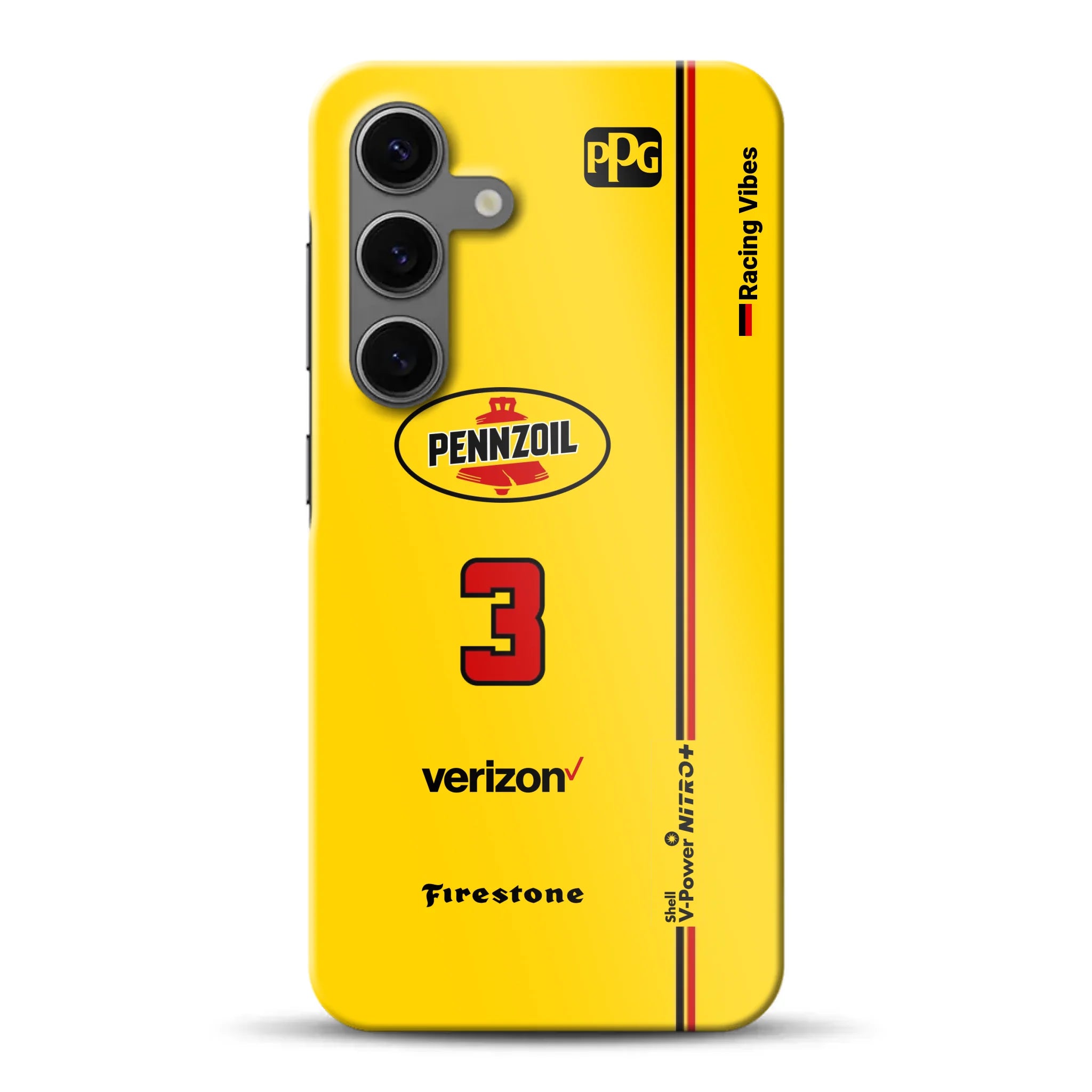 Yellow Submarine Racing Livery - Individuelle Hardcase Hülle für Samsung