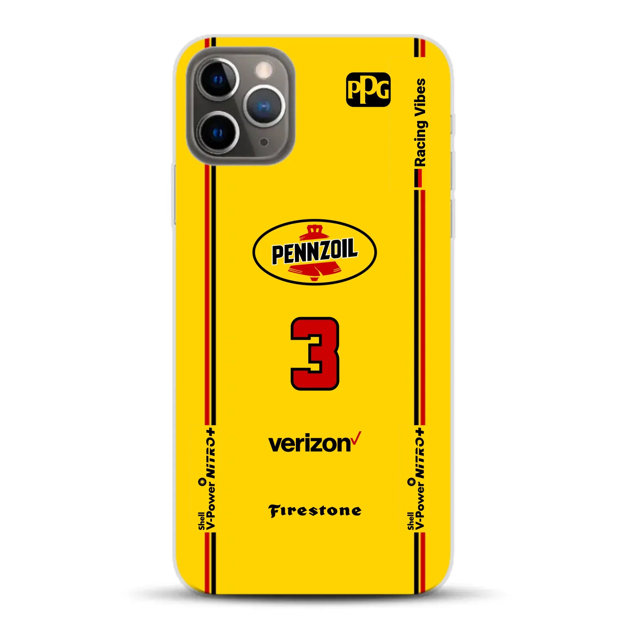 Yellow Submarine Racing Livery - Custodia per cellulare personalizzata per iPhone