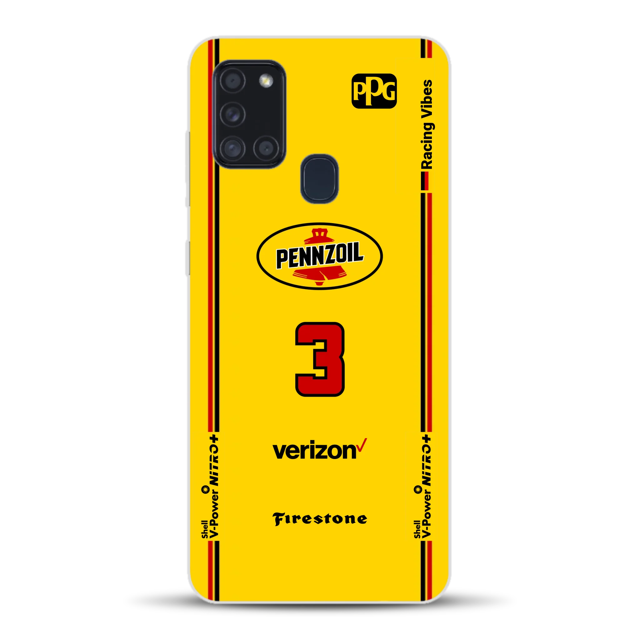 Yellow Submarine Racing Livery - Custodia per cellulare personalizzata per Samsung