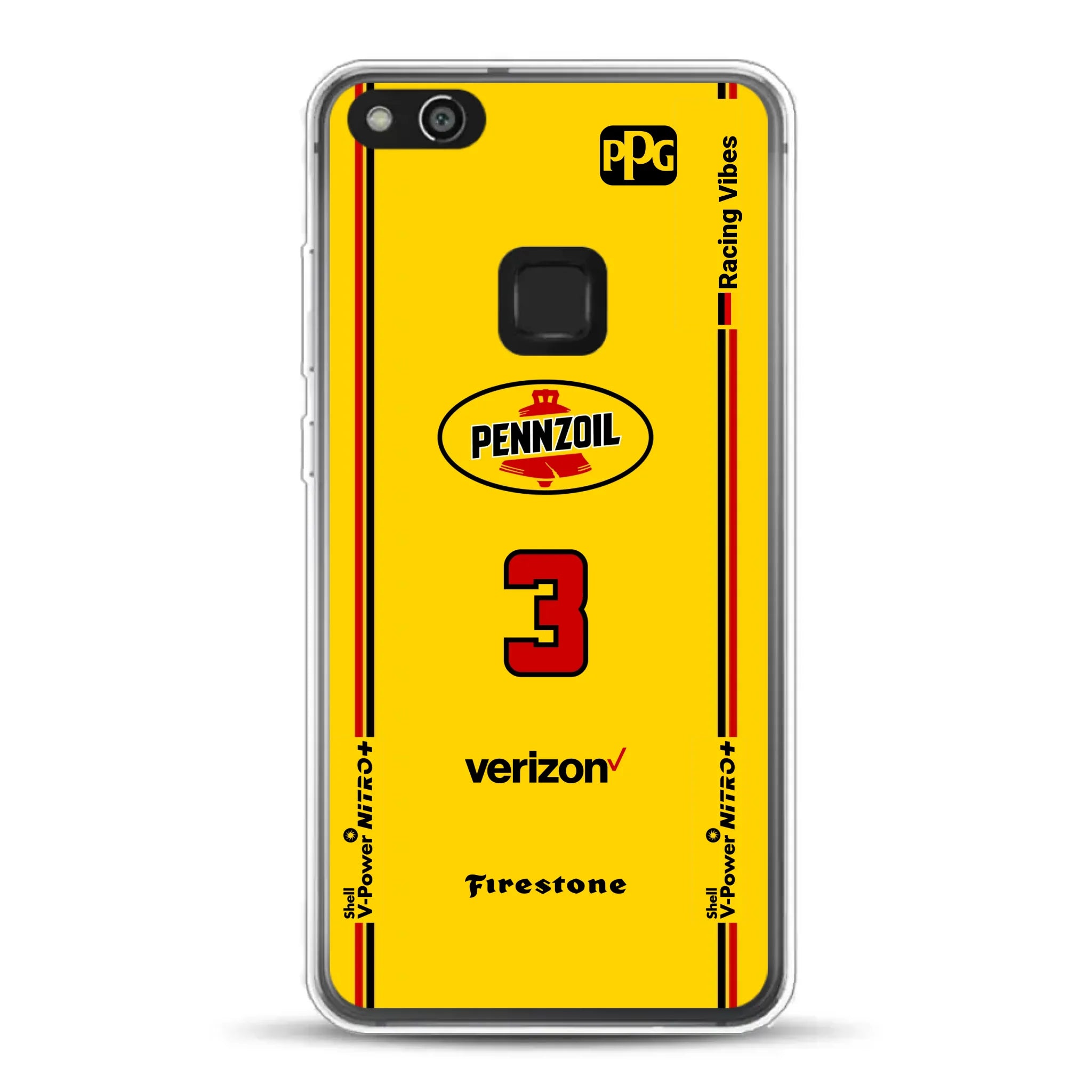 Yellow Submarine Racing Livery - Custodia per cellulare personalizzata per Huawei