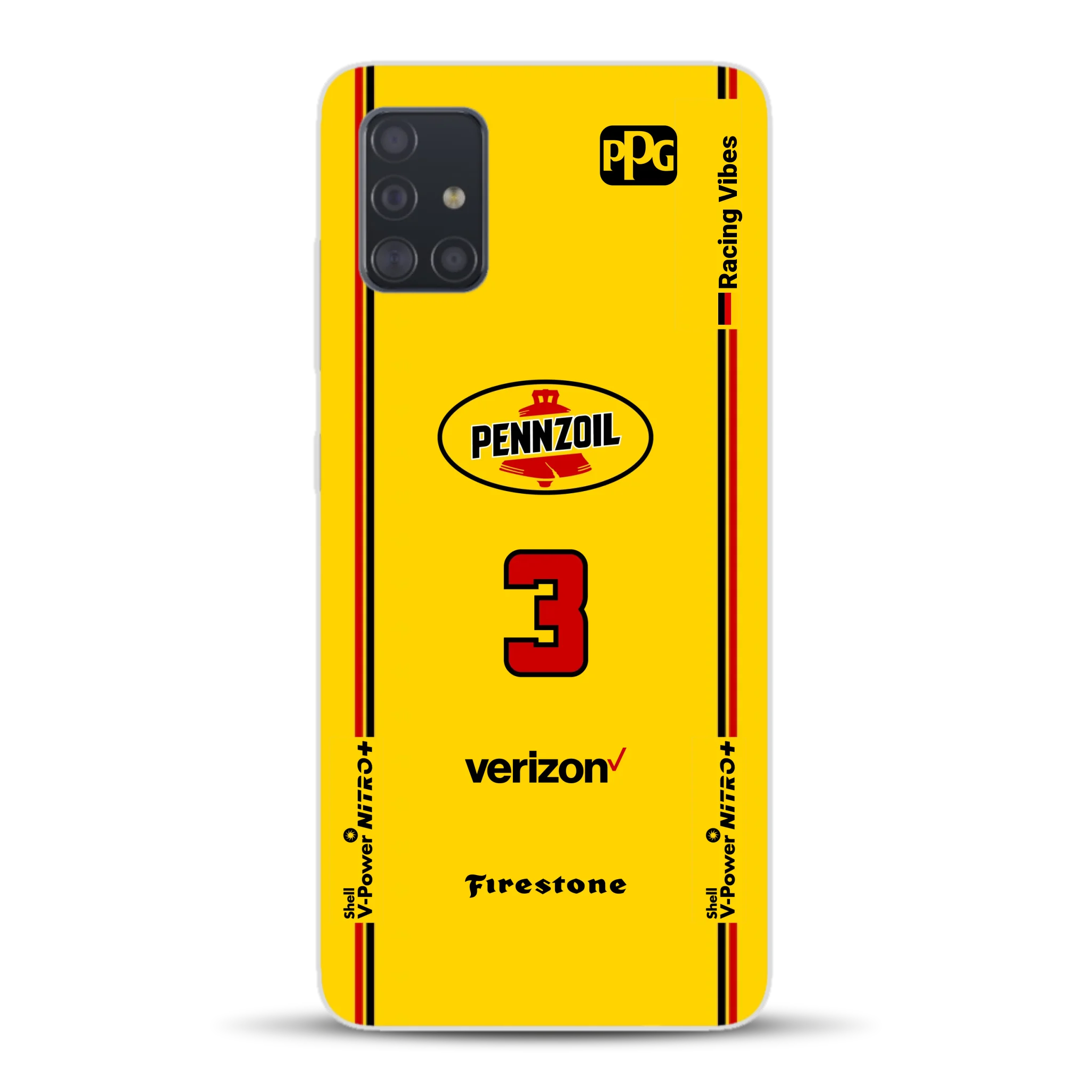 Yellow Submarine Racing Livery - Custodia per cellulare personalizzata per Samsung