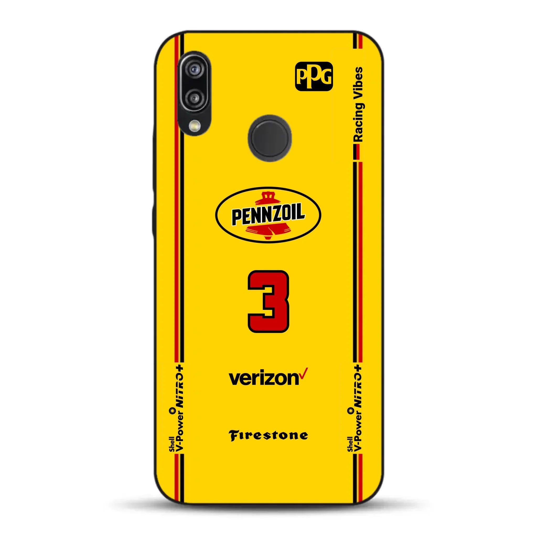 Yellow Submarine Racing Livery - Custodia per cellulare personalizzata per Huawei