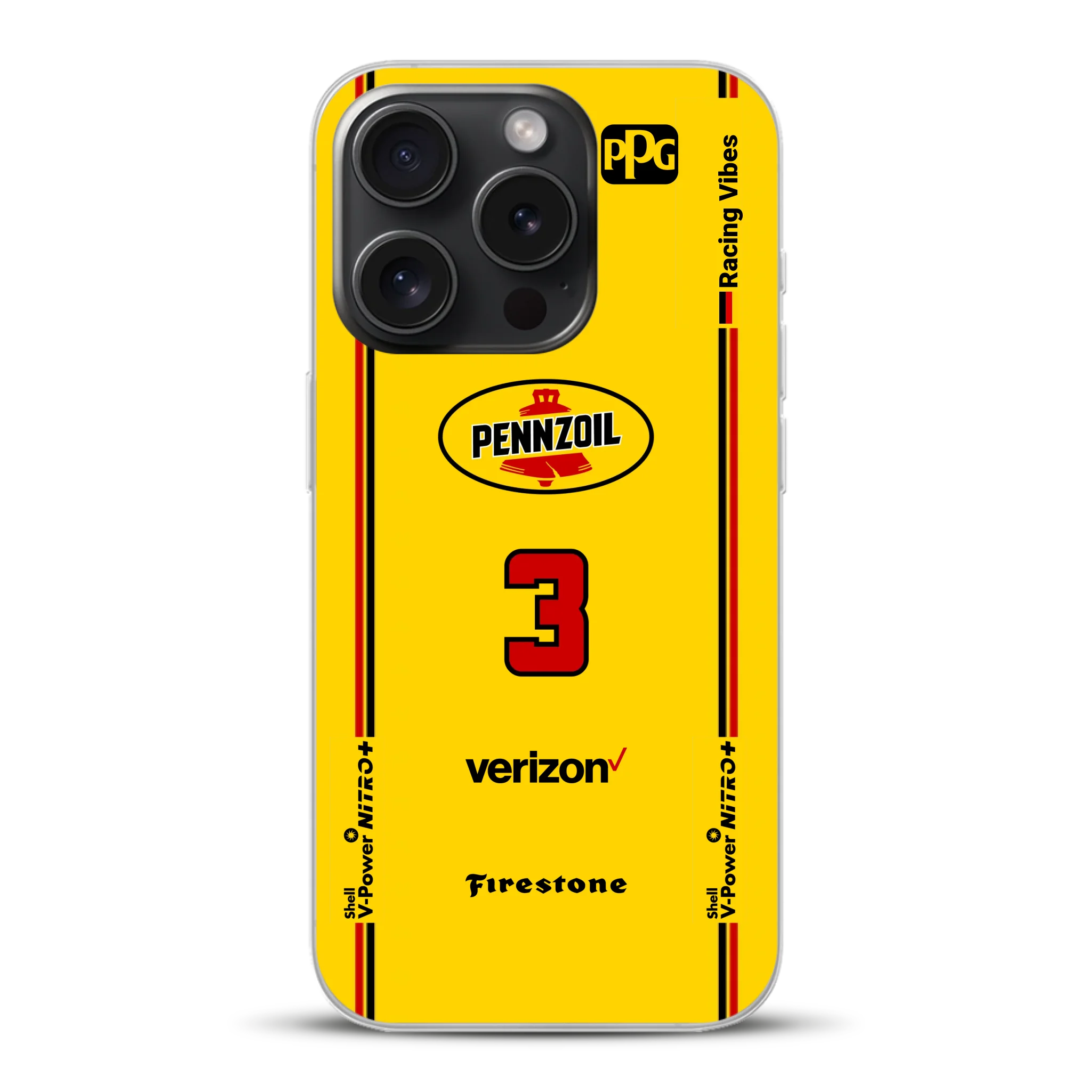 Yellow Submarine Racing Livery - Individuelle Handyhülle für iPhone