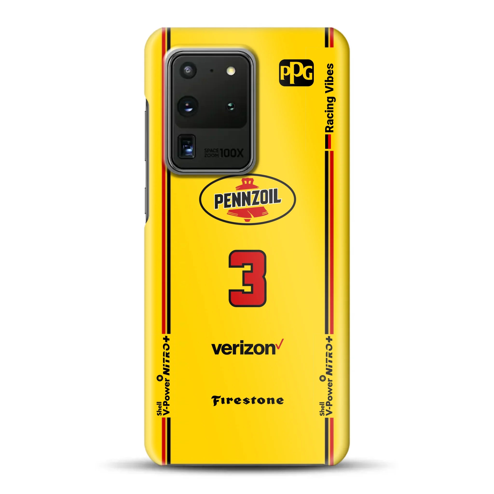 Yellow Submarine Racing Livery - Individuelle Hardcase Hülle für Samsung