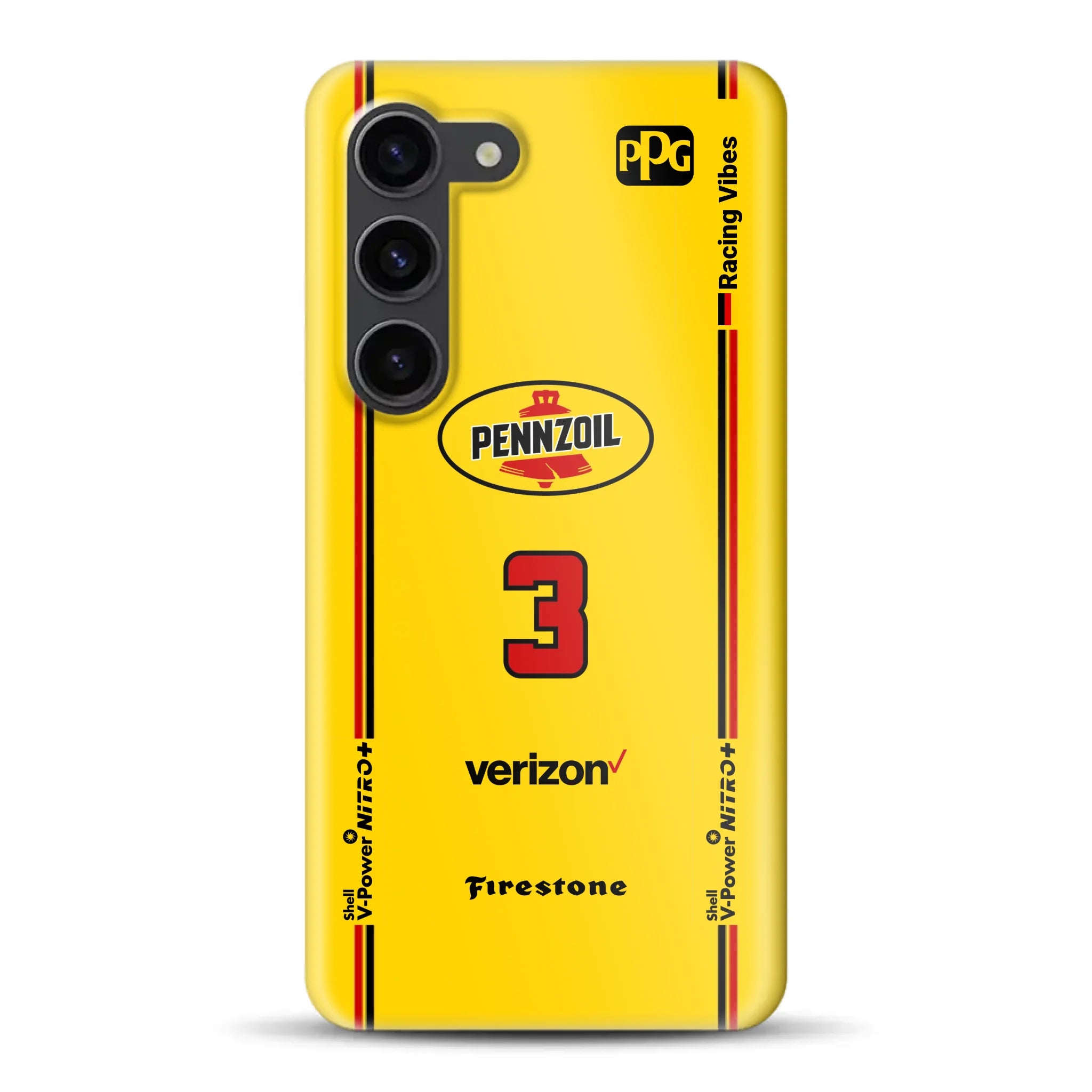 Yellow Submarine Racing Livery - Individuelle Hardcase Hülle für Samsung