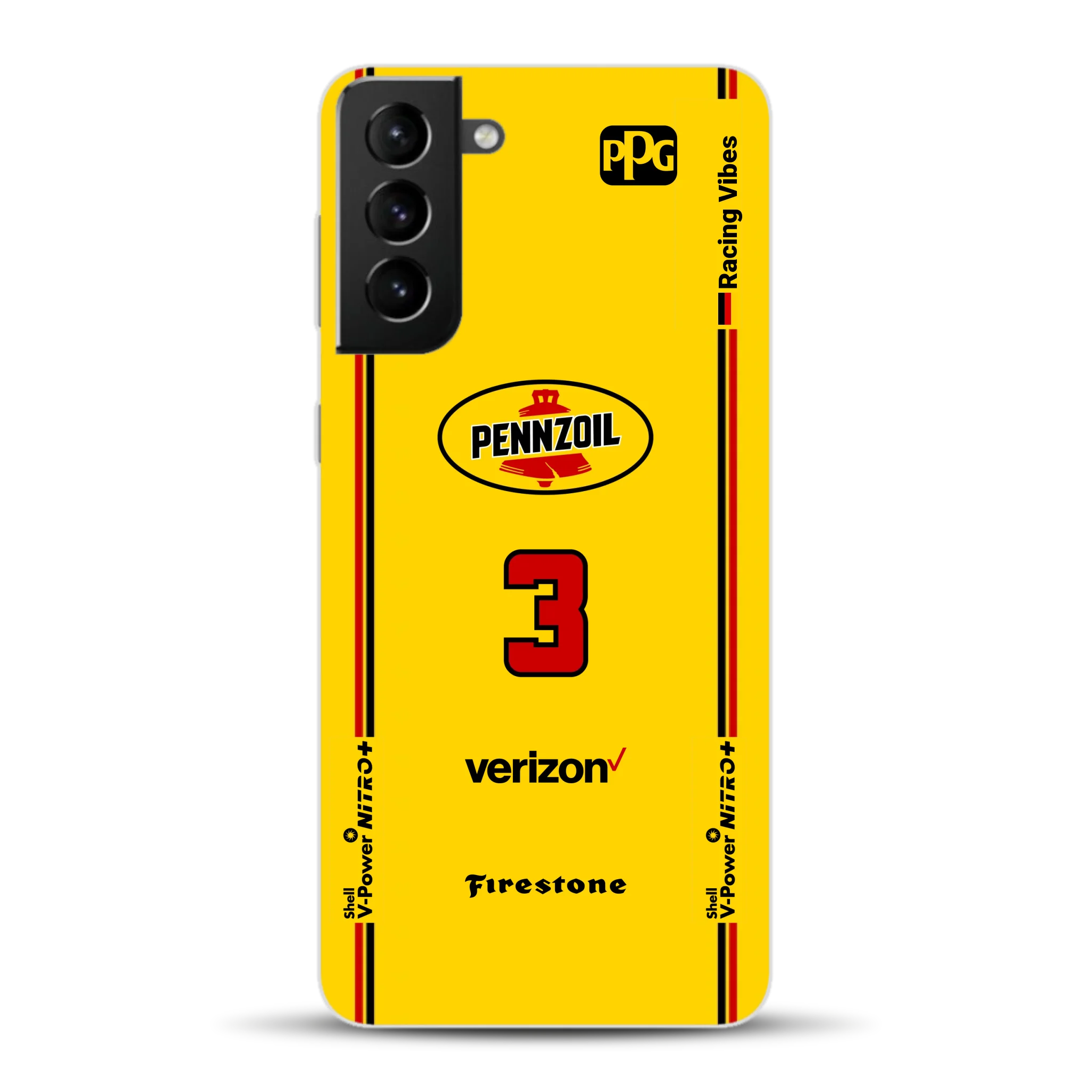 Yellow Submarine Racing Livery - Custodia per cellulare personalizzata per Samsung