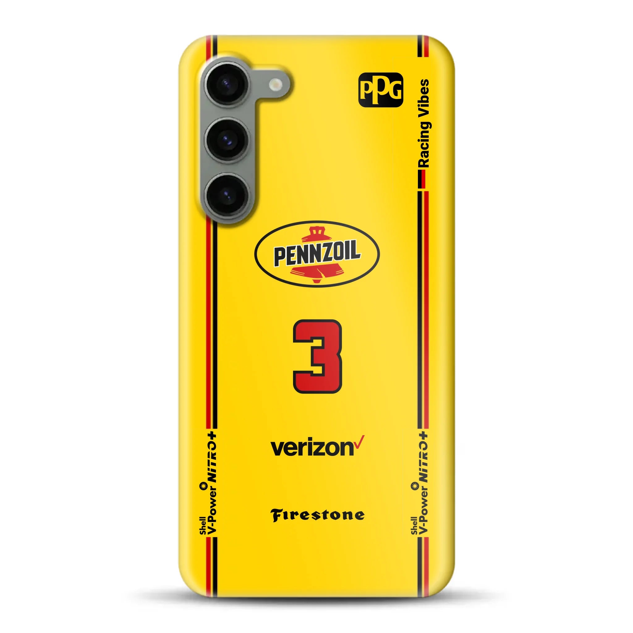 Yellow Submarine Racing Livery - Individuelle Hardcase Hülle für Samsung