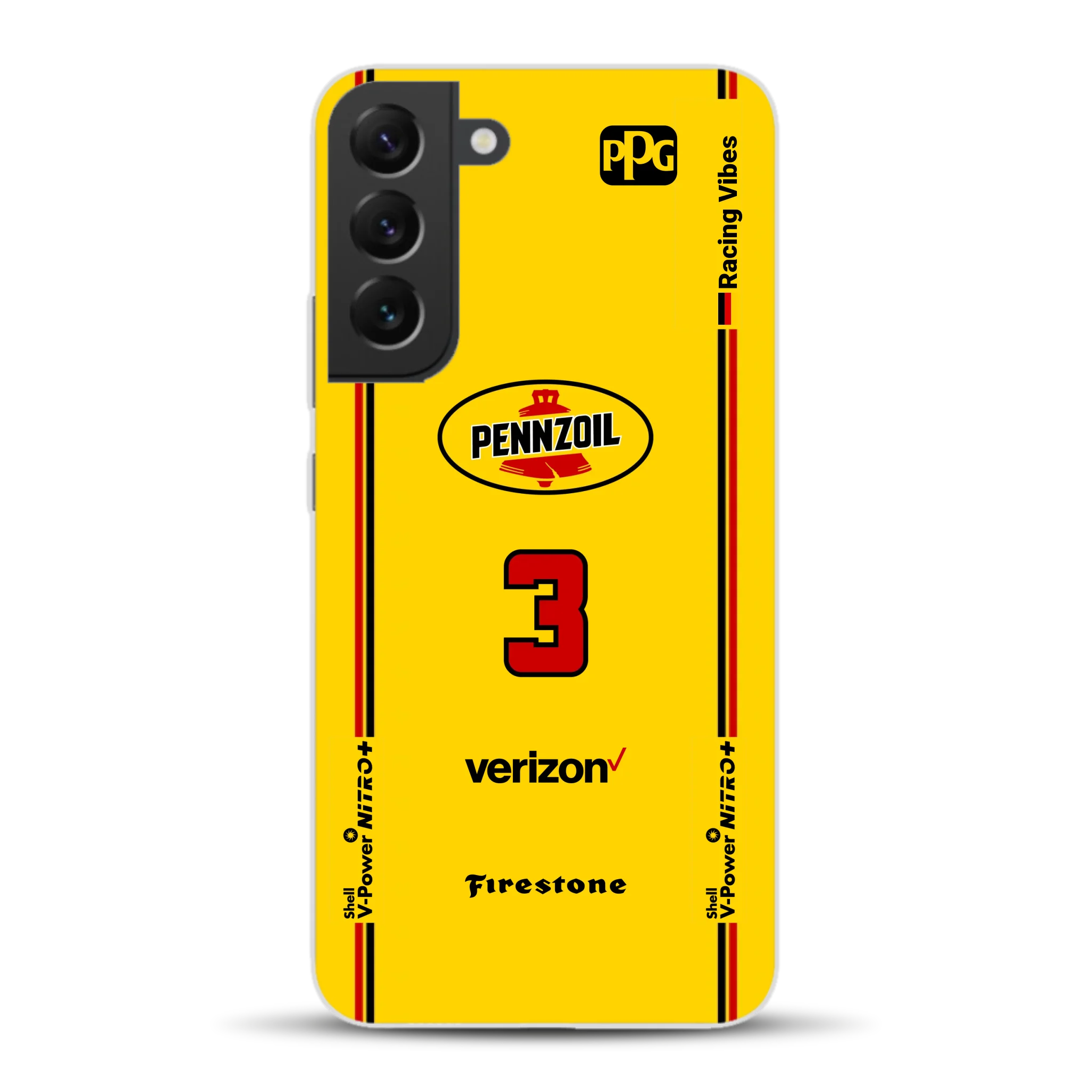 Yellow Submarine Racing Livery - Custodia per cellulare personalizzata per Samsung