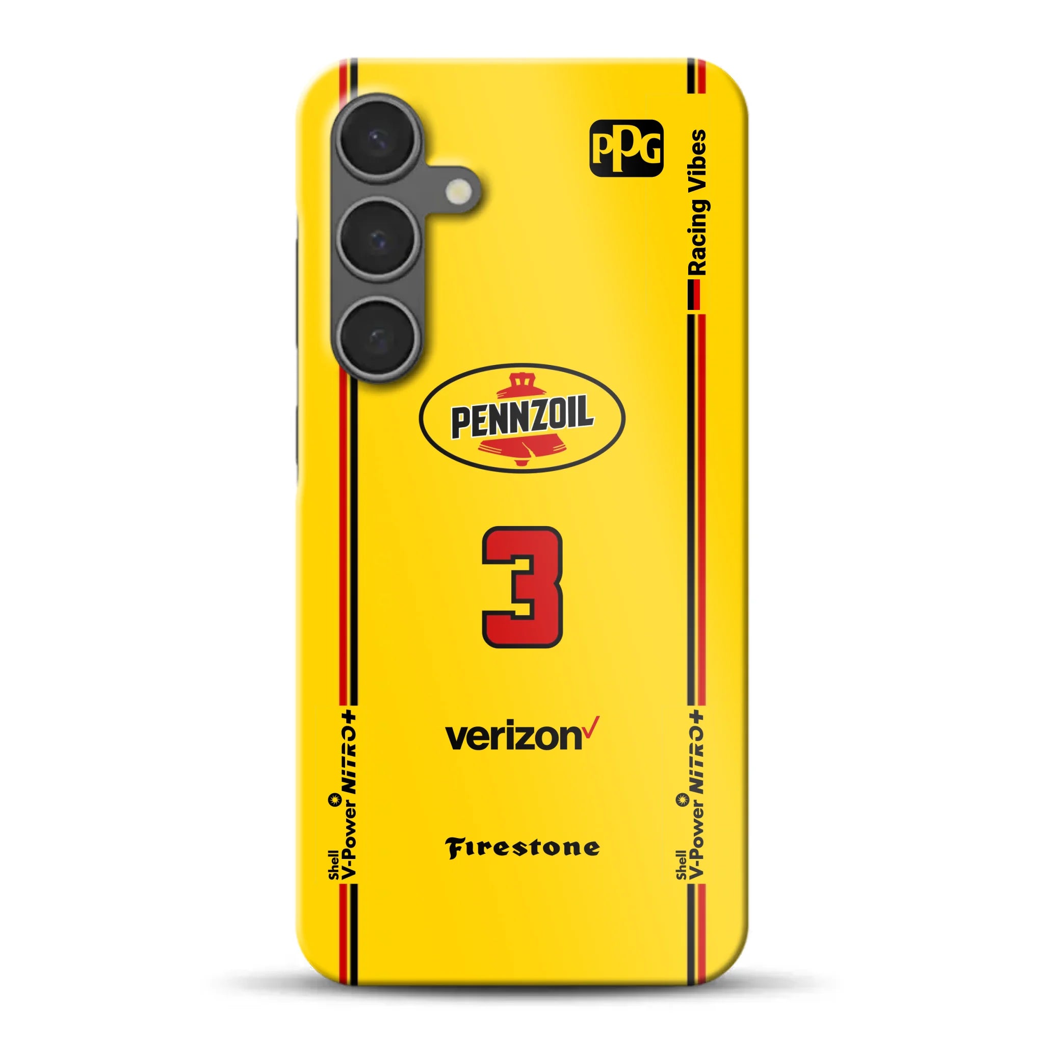 Yellow Submarine Racing Livery - Individuelle Hardcase Hülle für Samsung
