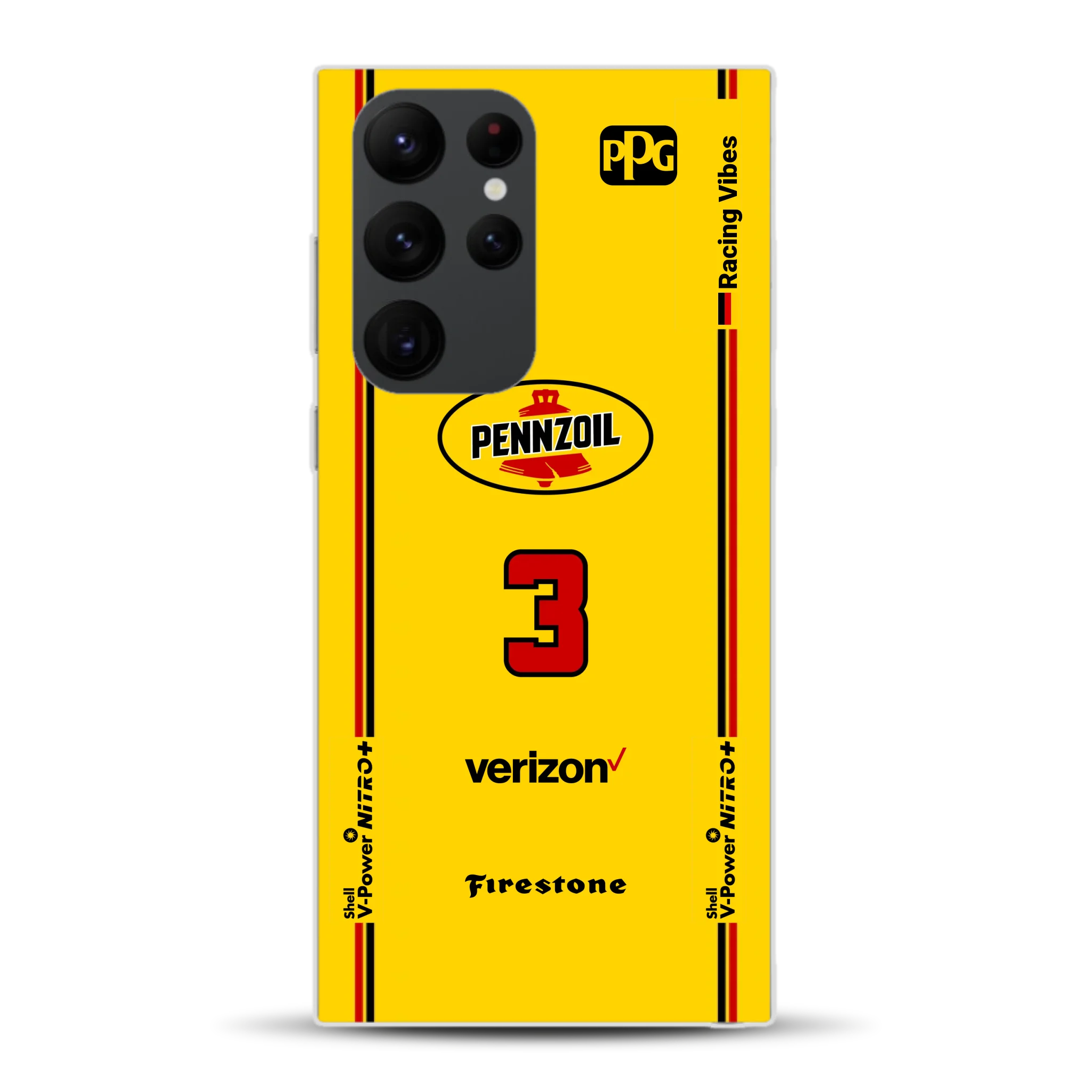 Yellow Submarine Racing Livery - Custodia per cellulare personalizzata per Samsung