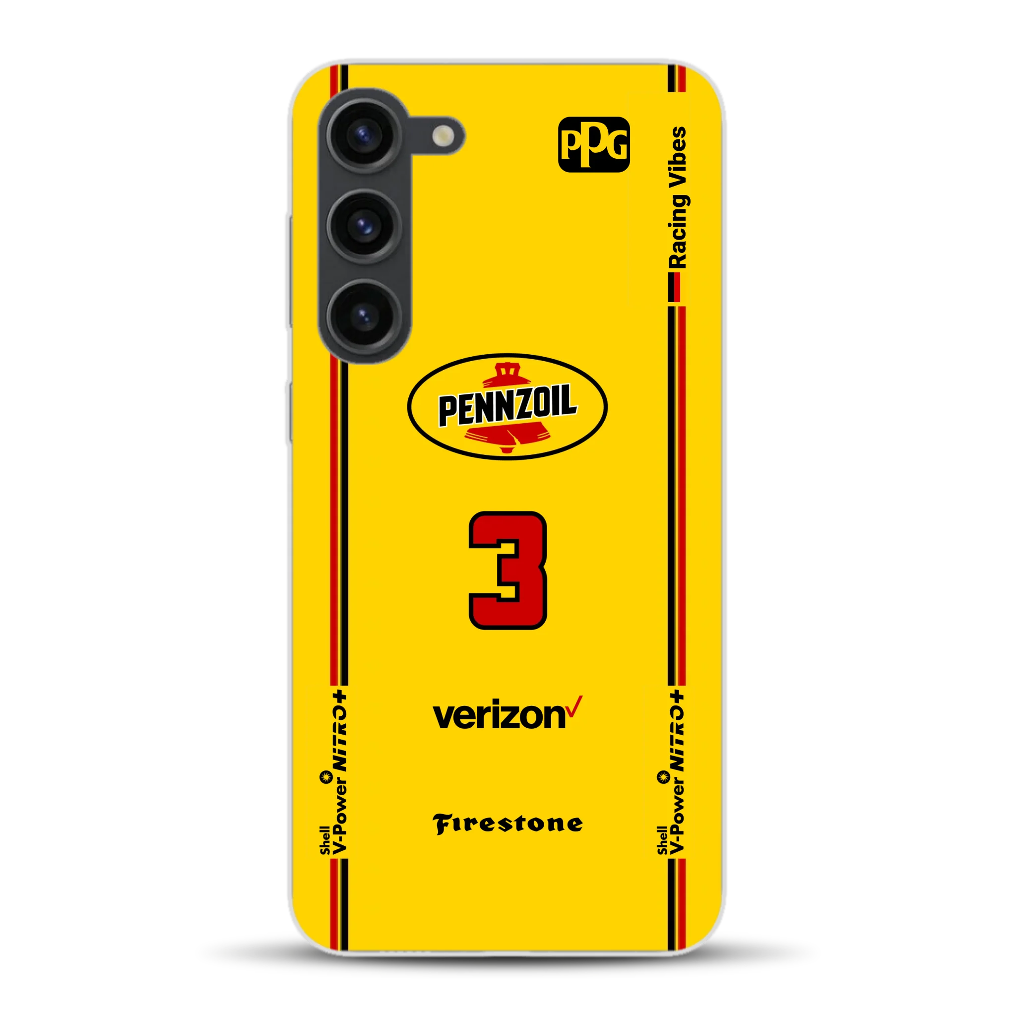 Yellow Submarine Racing Livery - Custodia per cellulare personalizzata per Samsung