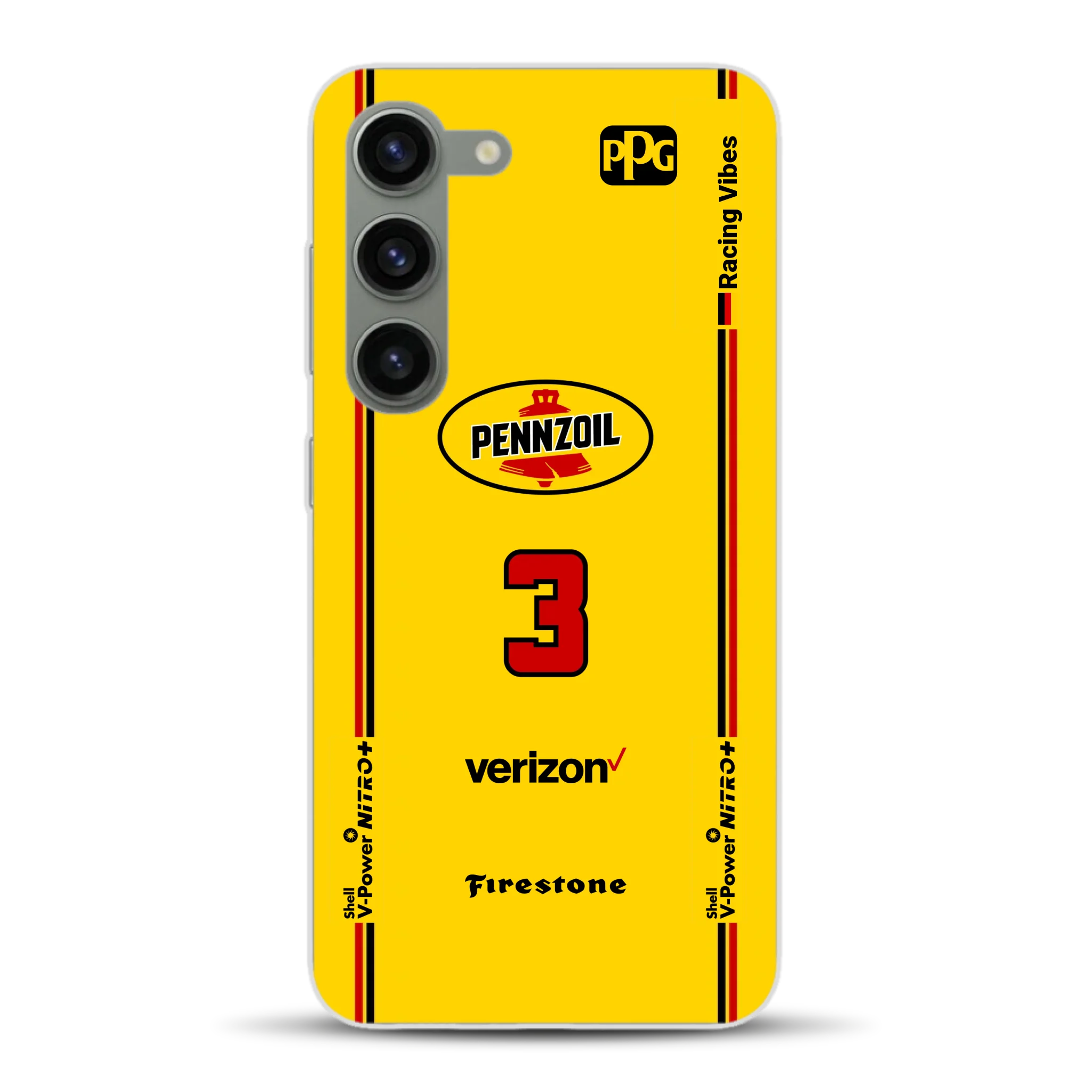 Yellow Submarine Racing Livery - Custodia per cellulare personalizzata per Samsung