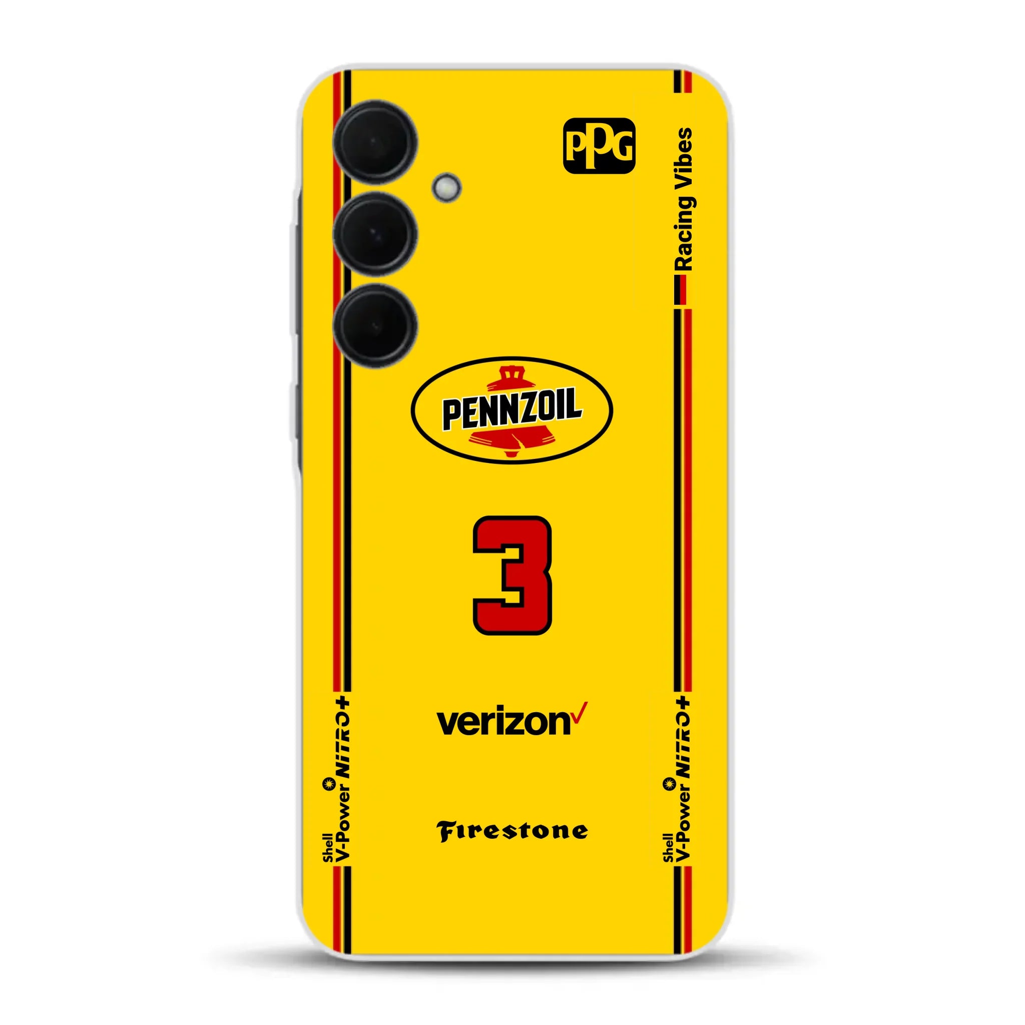 Yellow Submarine Racing Livery - Custodia per cellulare personalizzata per Samsung