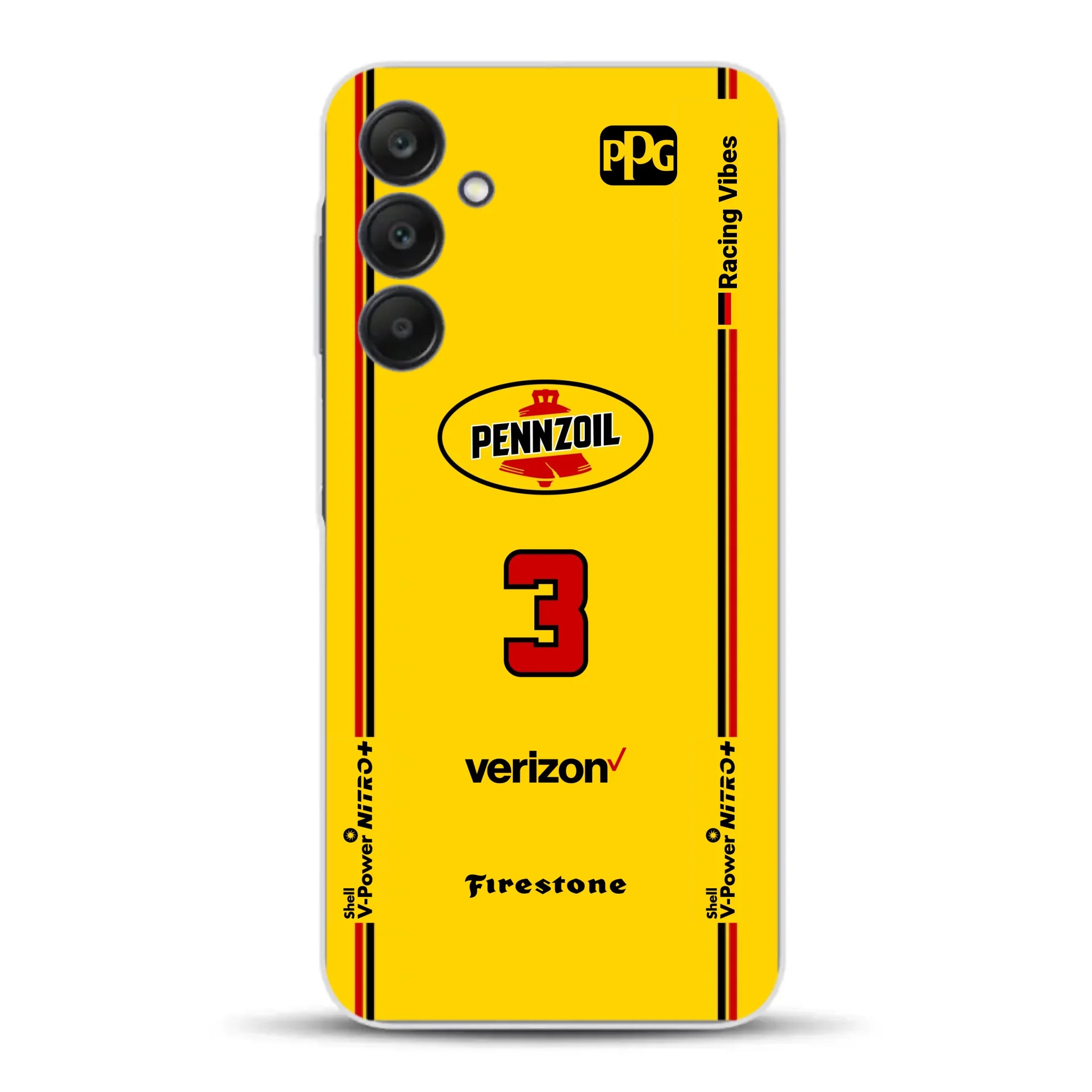 Yellow Submarine Racing Livery - Custodia per cellulare personalizzata per Samsung