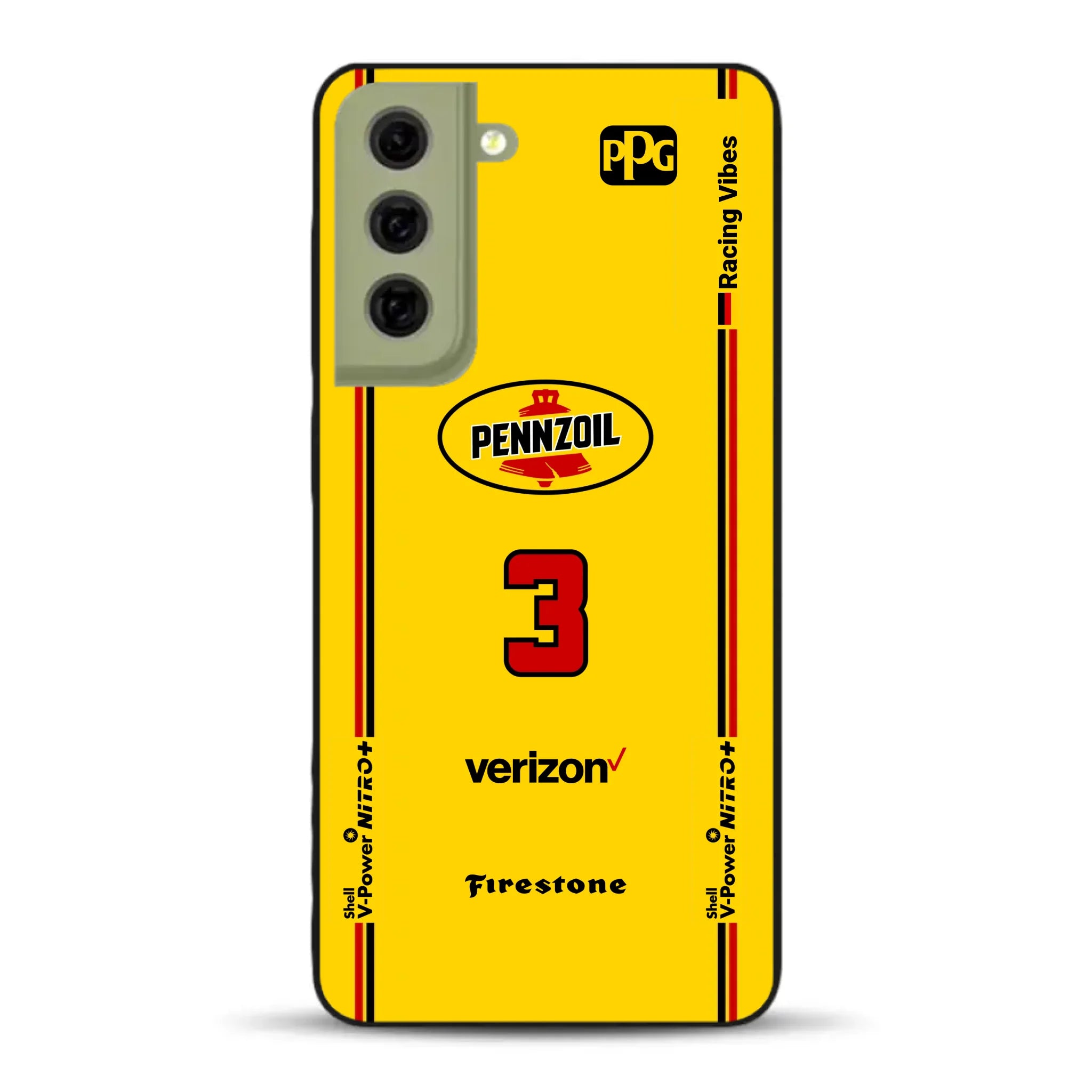 Yellow Submarine Racing Livery - Custodia per cellulare personalizzata per Samsung