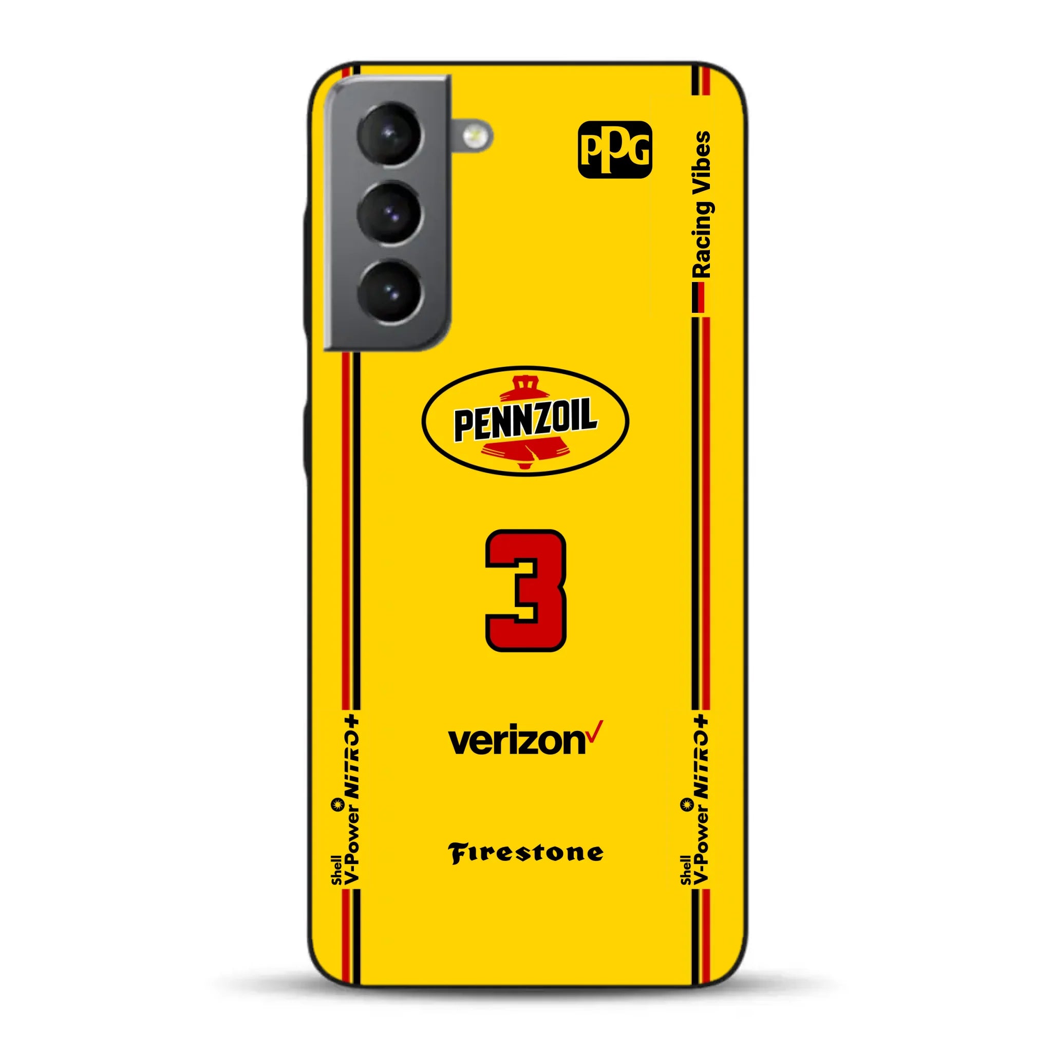 Yellow Submarine Racing Livery - Custodia per cellulare personalizzata per Samsung
