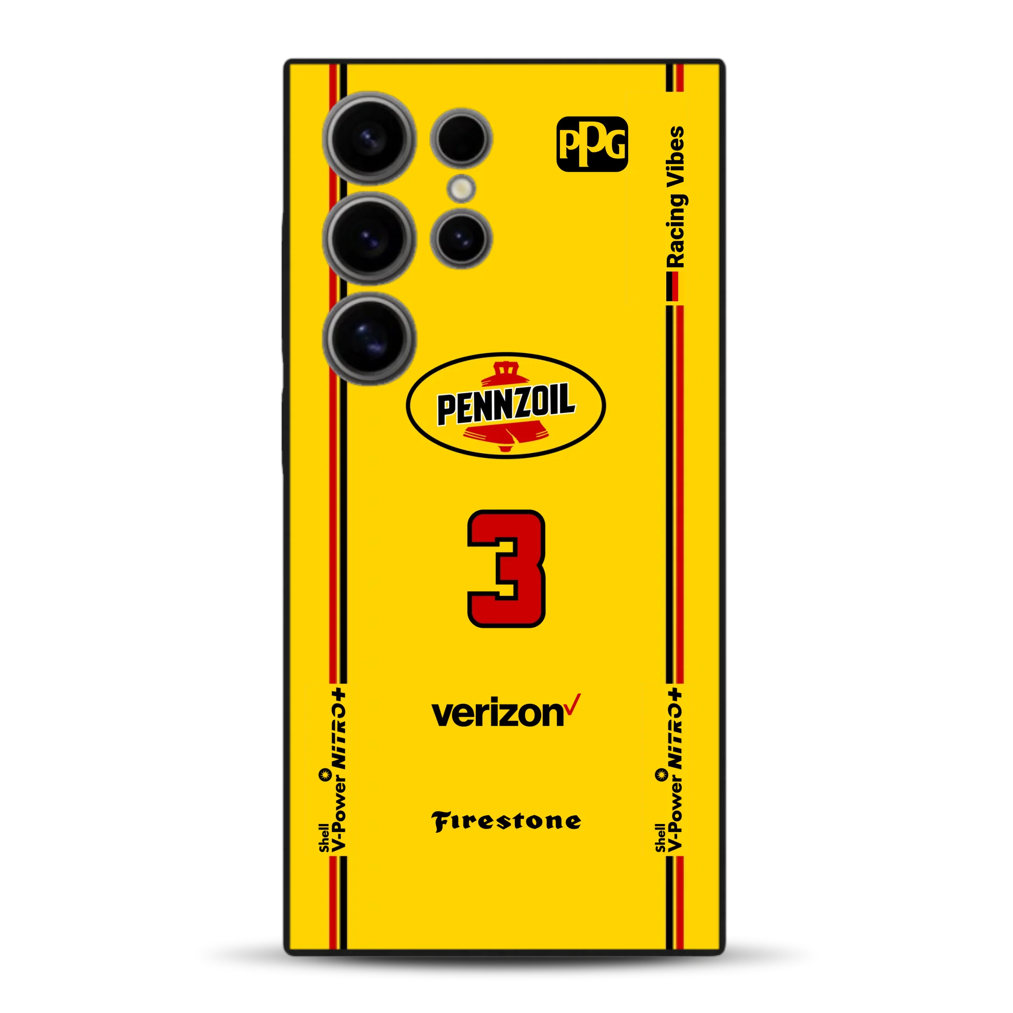 Yellow Submarine Racing Livery - Custodia per cellulare personalizzata per Samsung