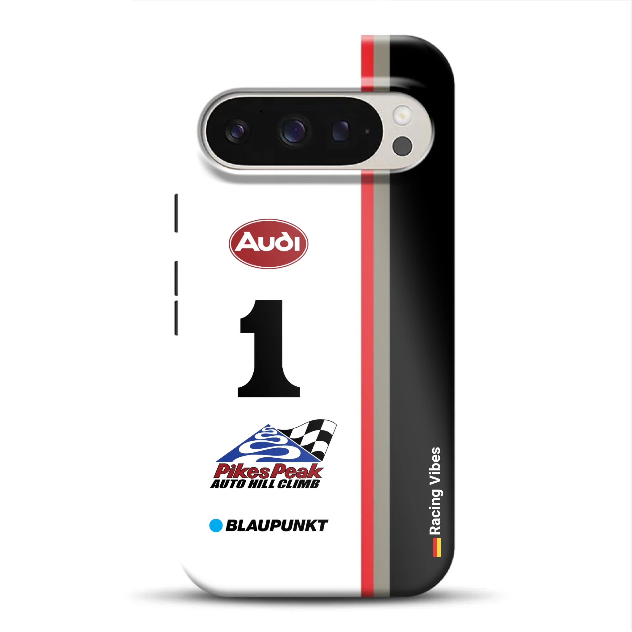 Audi Quattro S1 E2 Pikes Peak Livery – Custodia premium personalizzata per Google