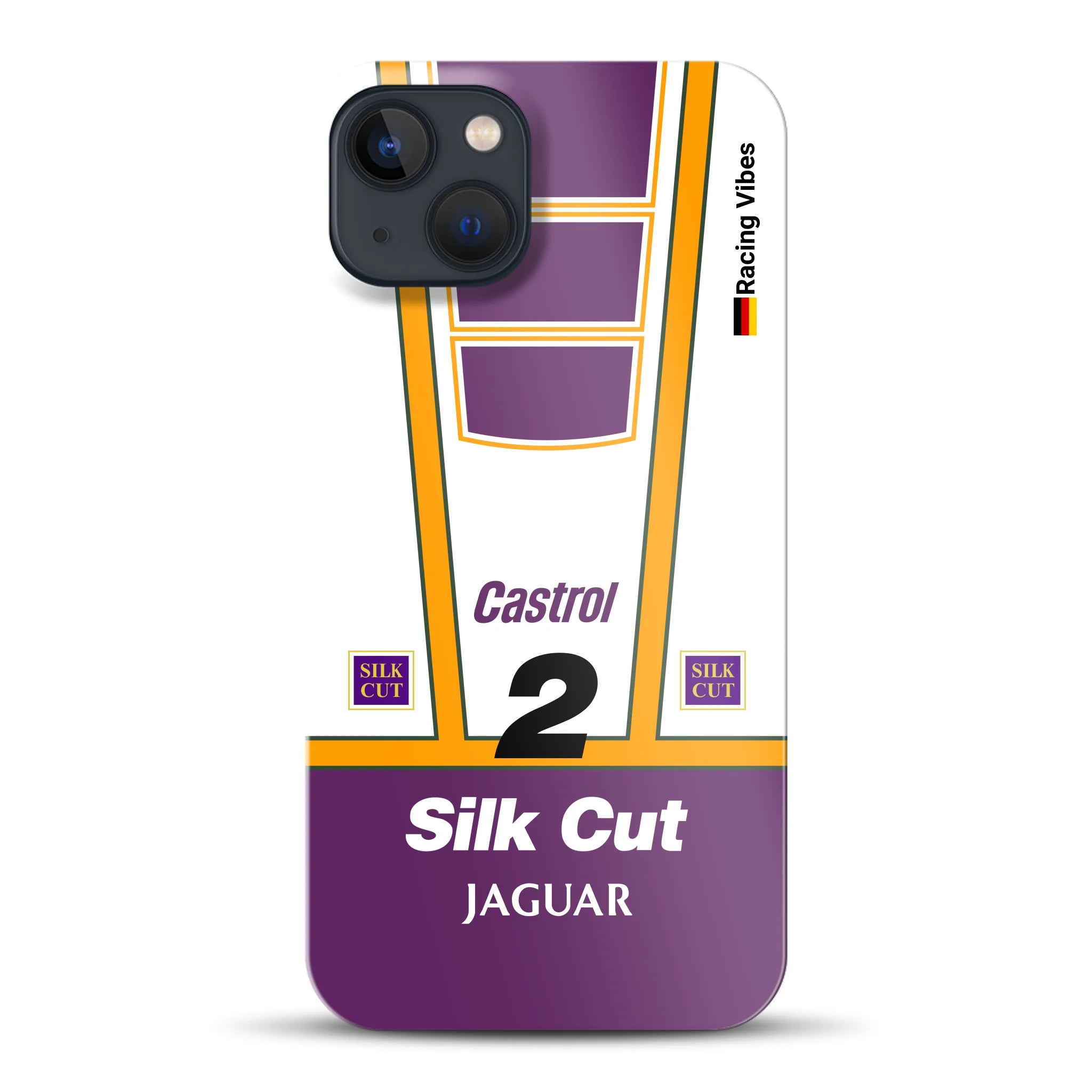 XJR-9 24h LM Sieger 1988 Livery - Individuelle Hardcase Hülle für iPhone