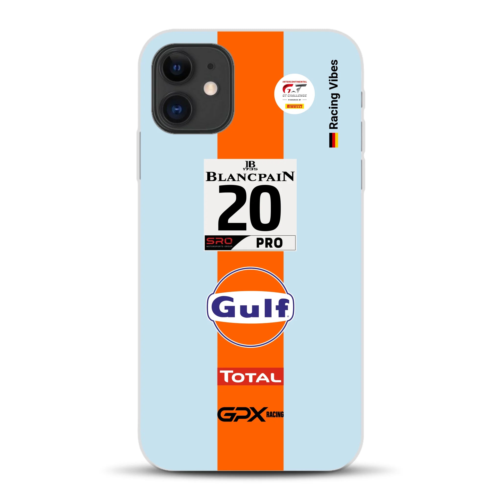 Gulf Porsche GT Livery - Personnalisé coque pour iPhone