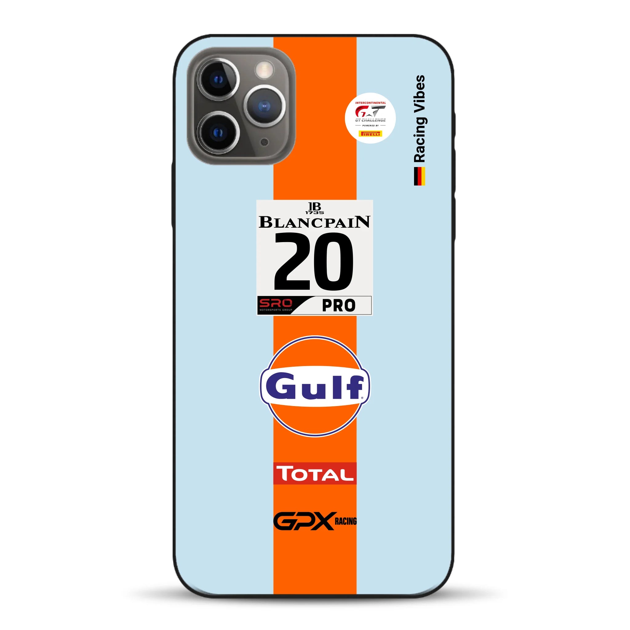 Gulf Porsche GT Livery - Personnalisé coque pour iPhone