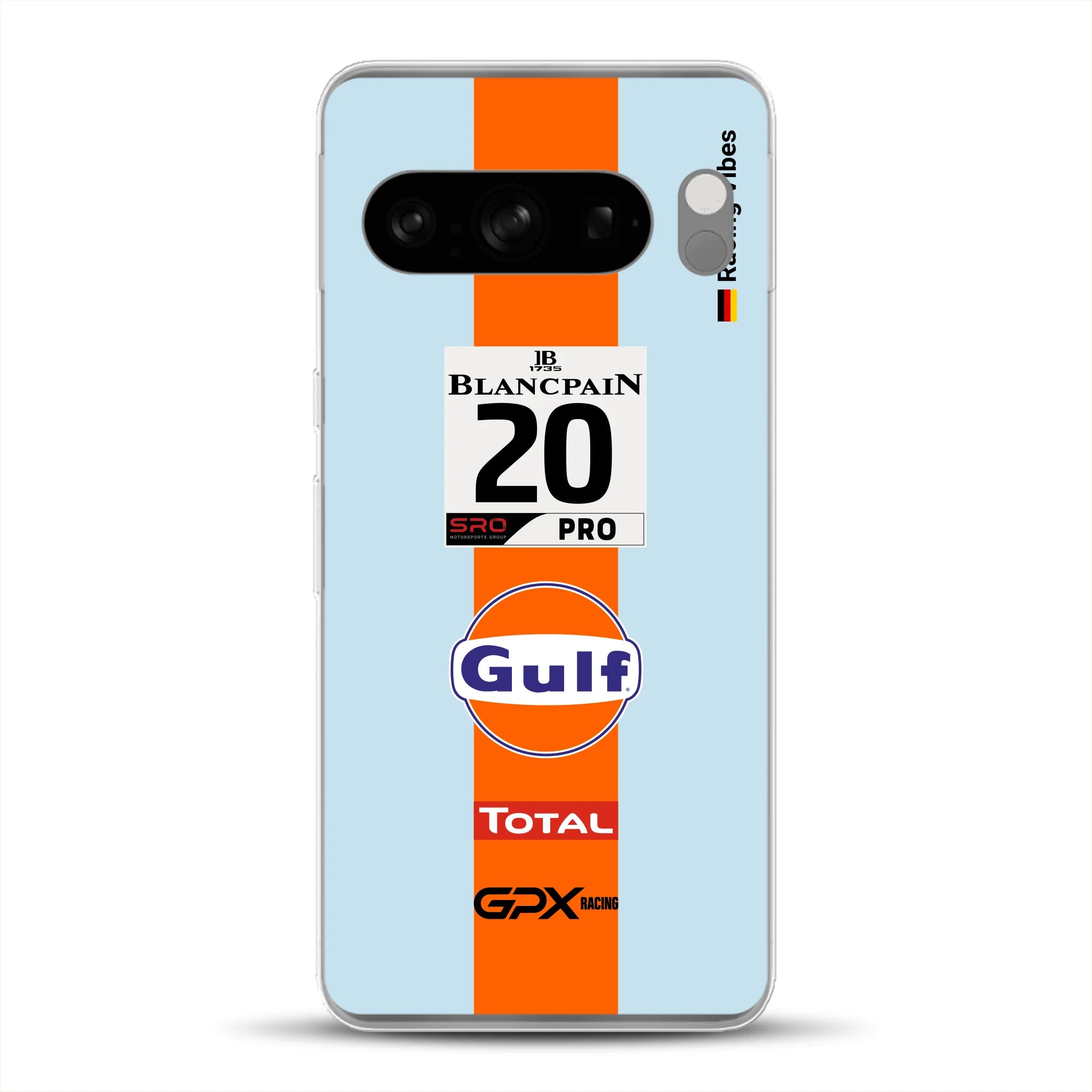 Gulf Porsche GT Livery - Individuelle Handyhülle für Google