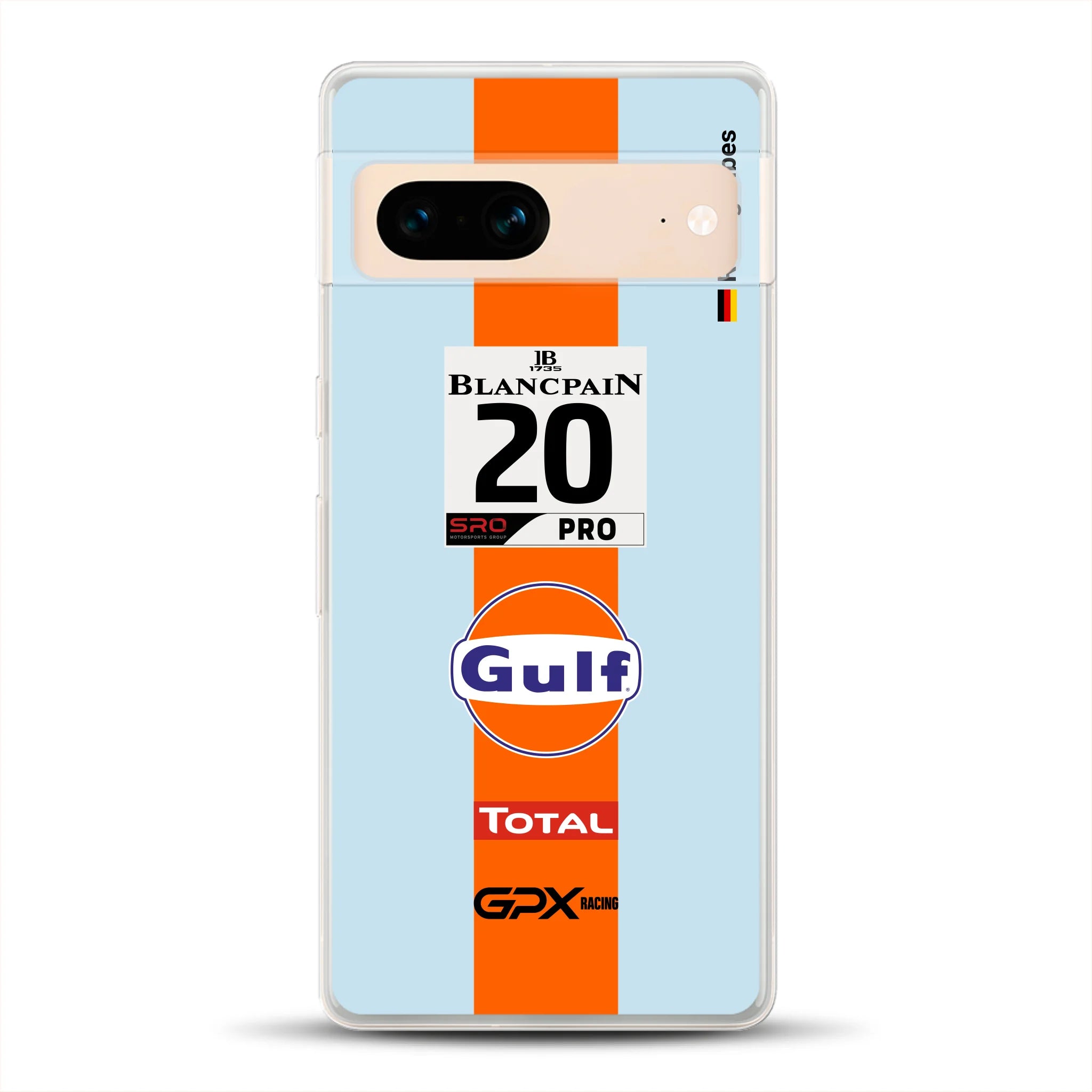 Gulf Porsche GT Livery - Individuelle Handyhülle für Google